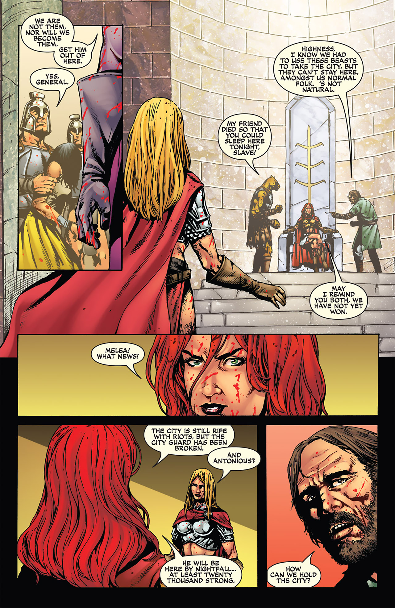 Read online Queen Sonja comic -  Issue #25 - 6
