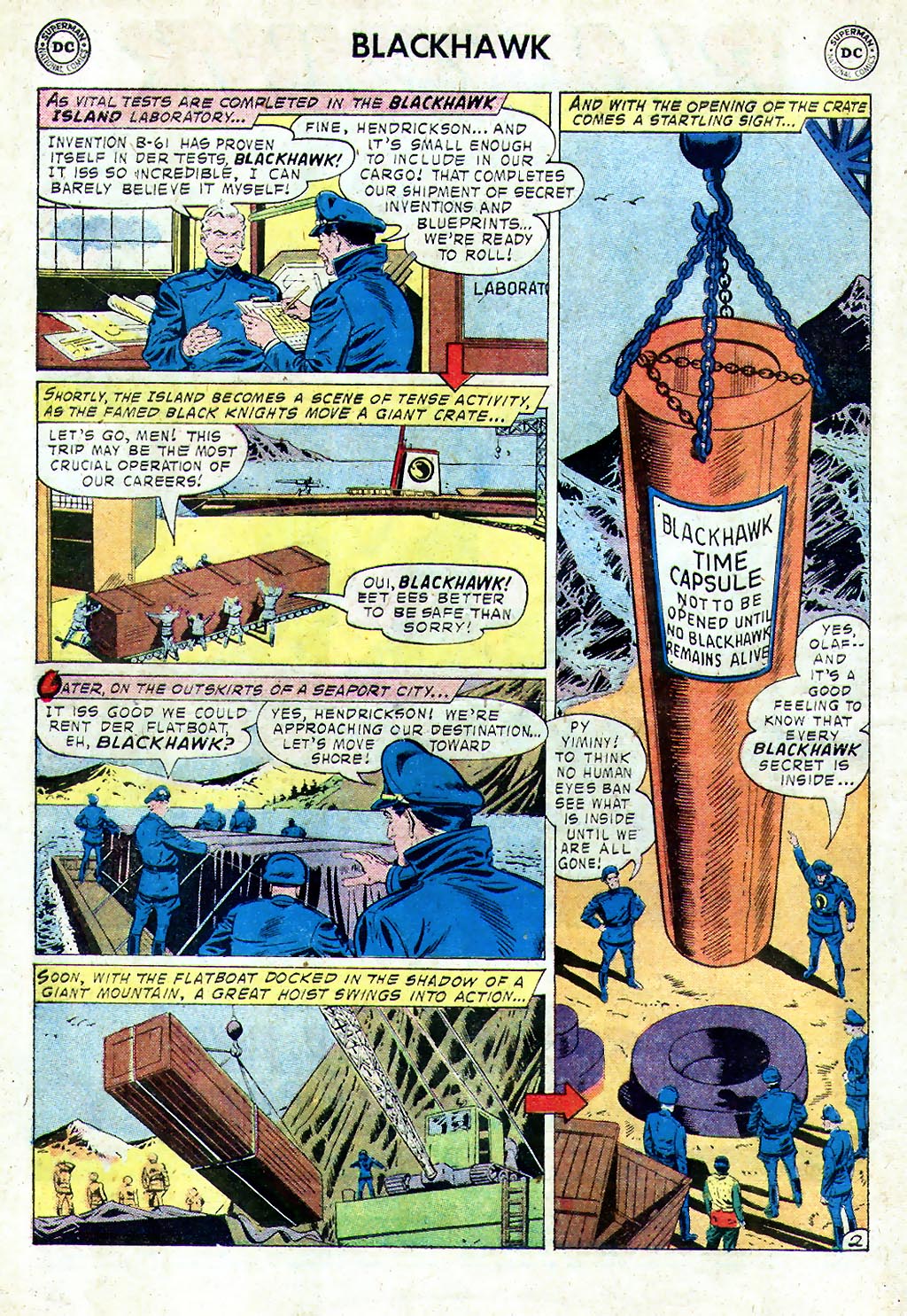 Read online Blackhawk (1957) comic -  Issue #125 - 4