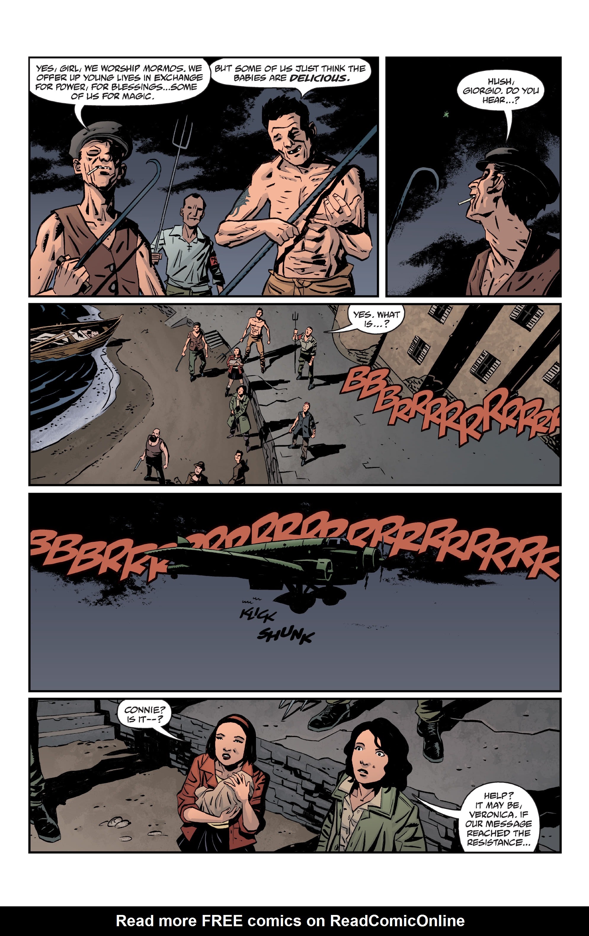 Read online The Golem Walks Among Us! comic -  Issue #1 - 6