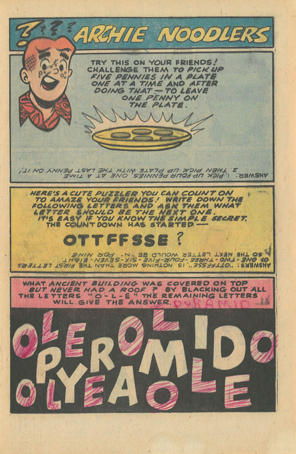 Read online Archie's TV Laugh-Out comic -  Issue #34 - 21