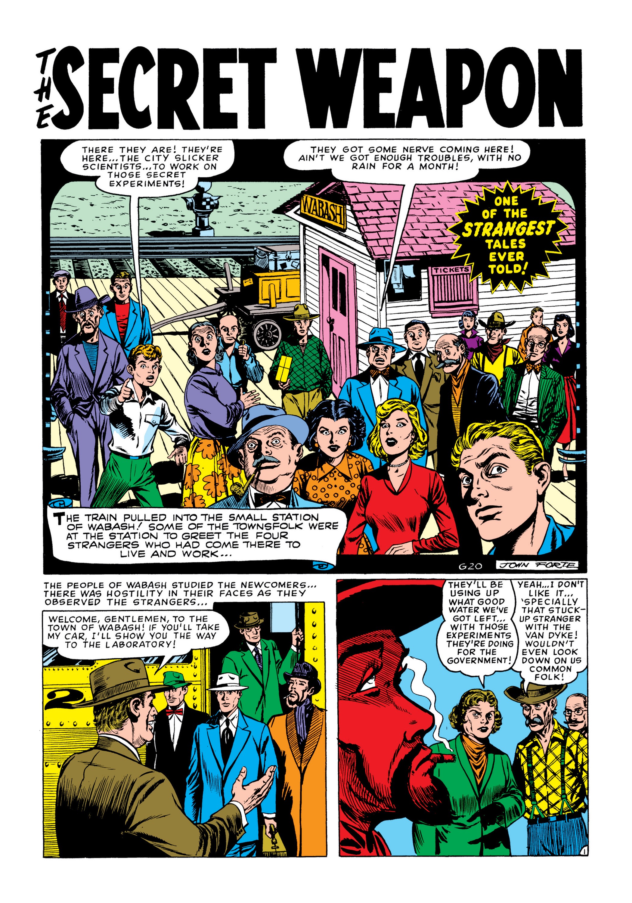 Read online Marvel Masterworks: Atlas Era Strange Tales comic -  Issue # TPB 4 (Part 2) - 63