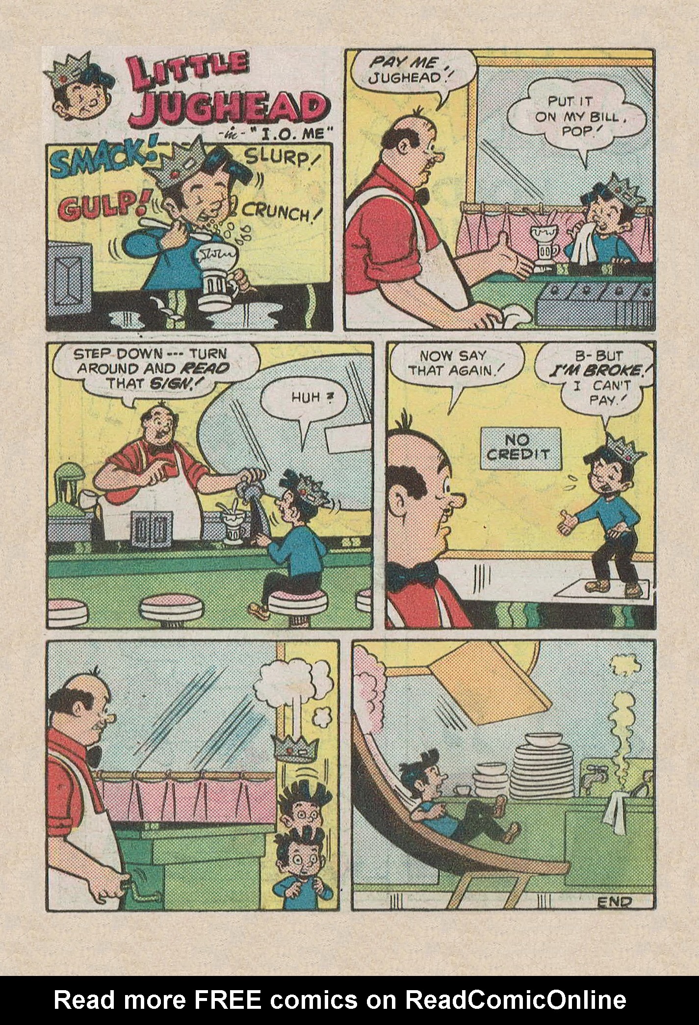 Read online Little Archie Comics Digest Magazine comic -  Issue #25 - 82
