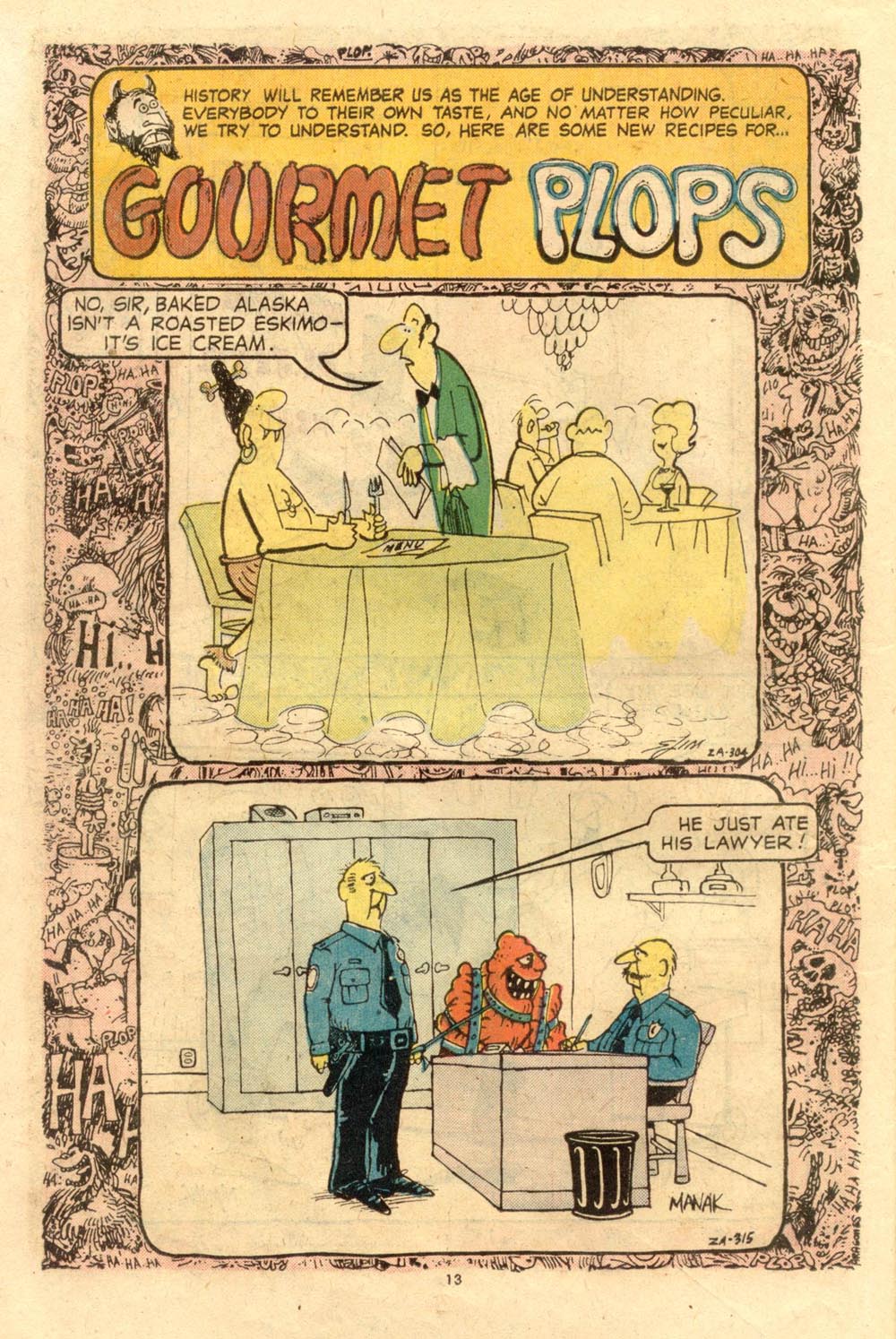 Read online Plop! comic -  Issue #7 - 14
