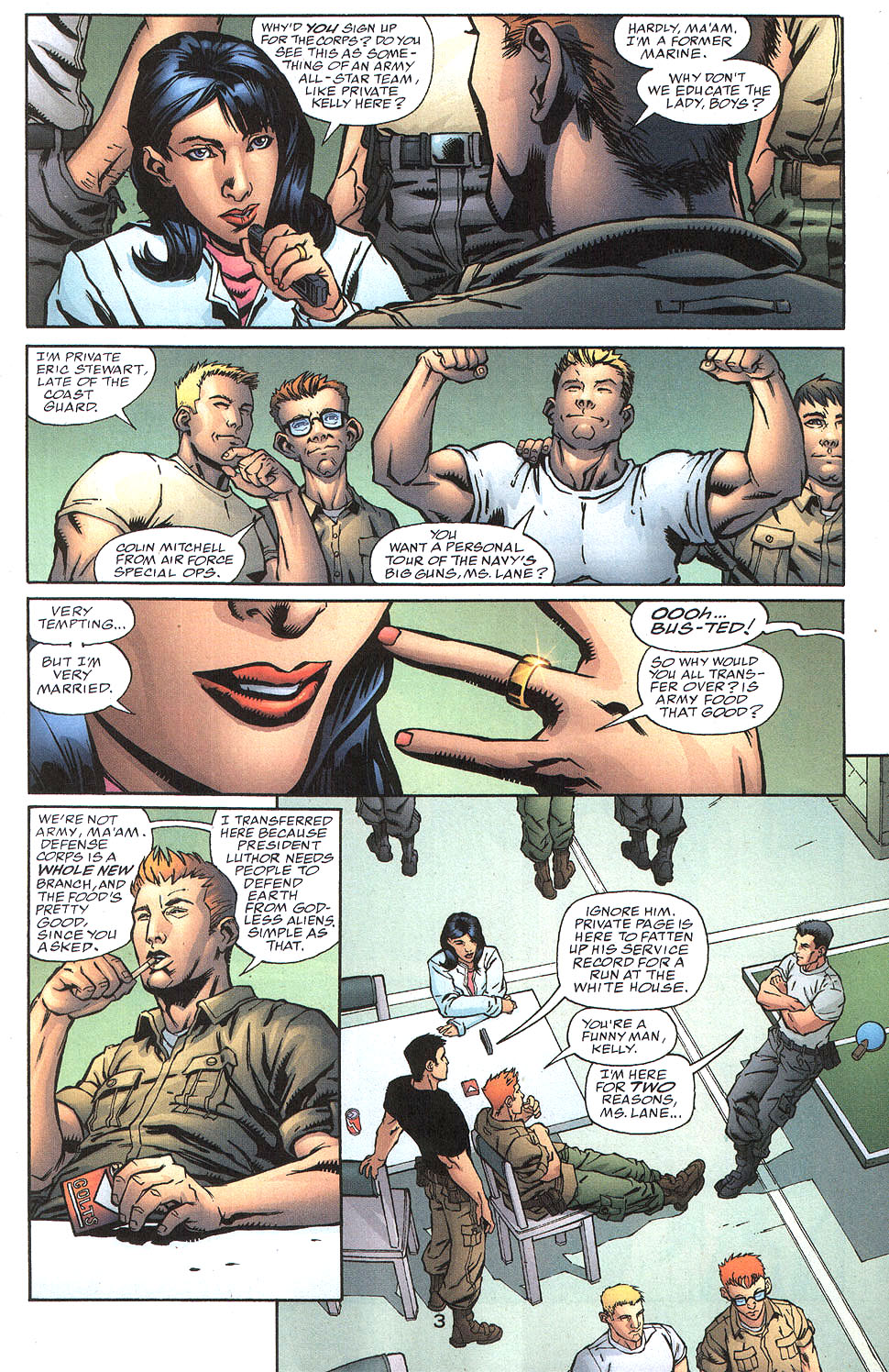 Read online Human Defense Corps comic -  Issue #1 - 4