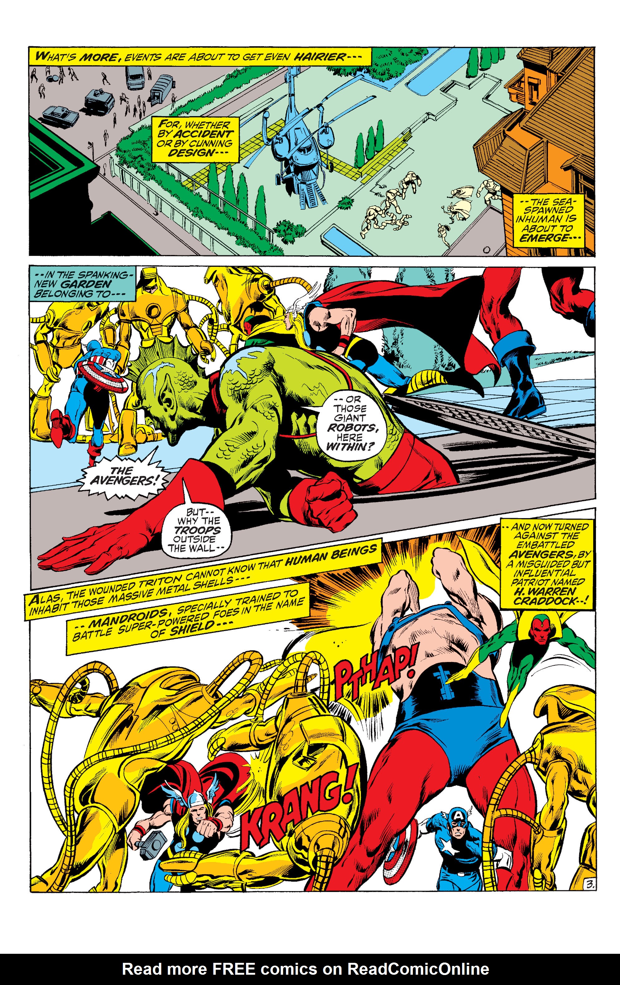 Read online Marvel Masterworks: The Avengers comic -  Issue # TPB 10 (Part 2) - 54