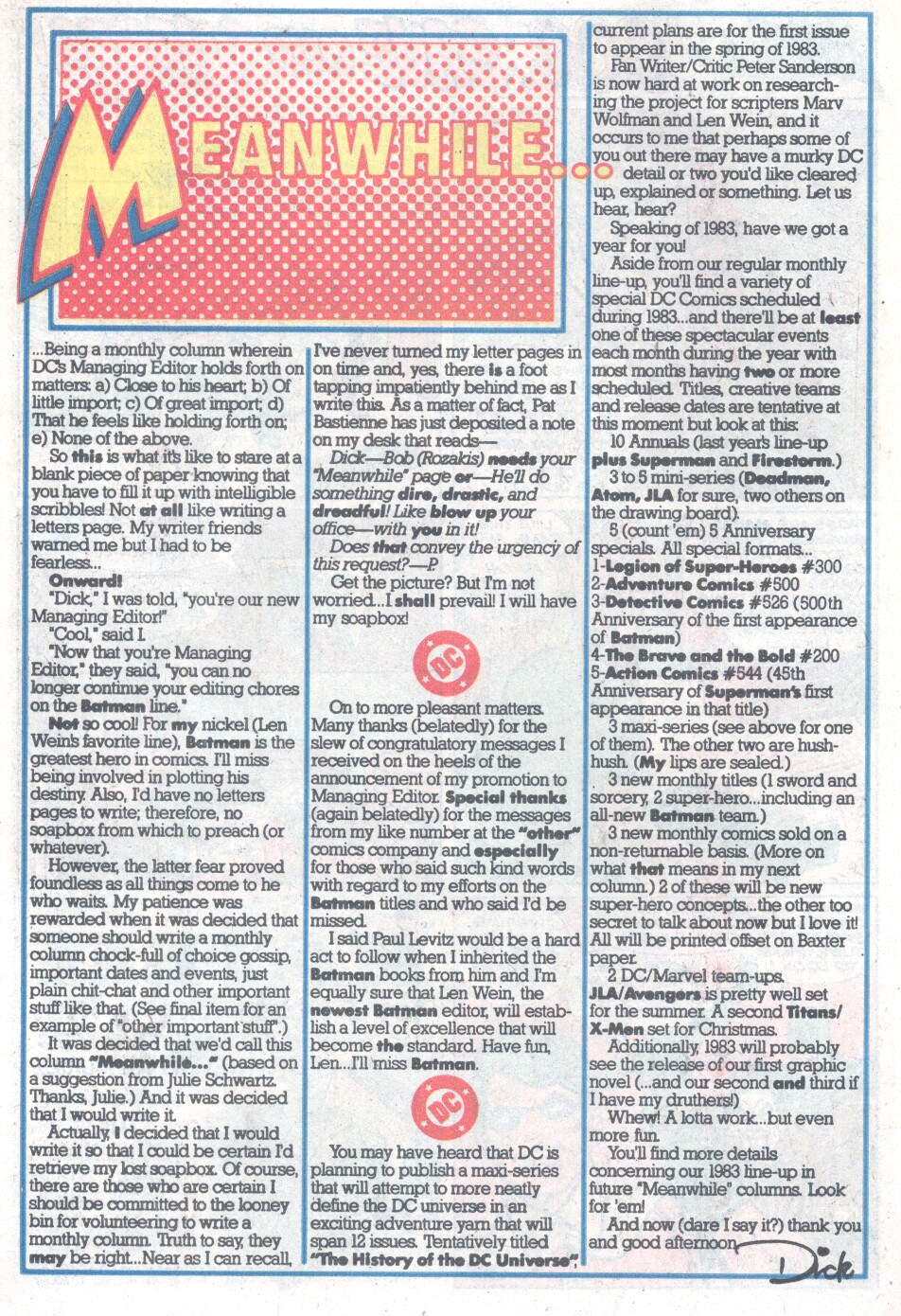 Read online DC Comics Presents comic -  Issue #54 - 23