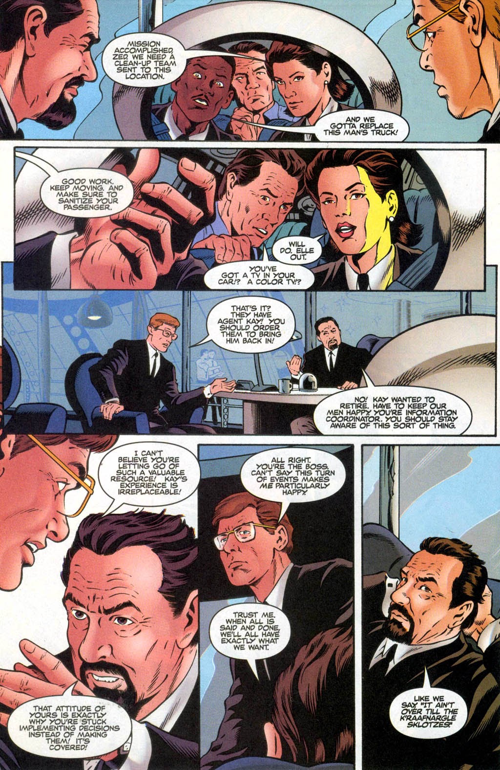 Read online Men in Black: Retribution comic -  Issue # Full - 34
