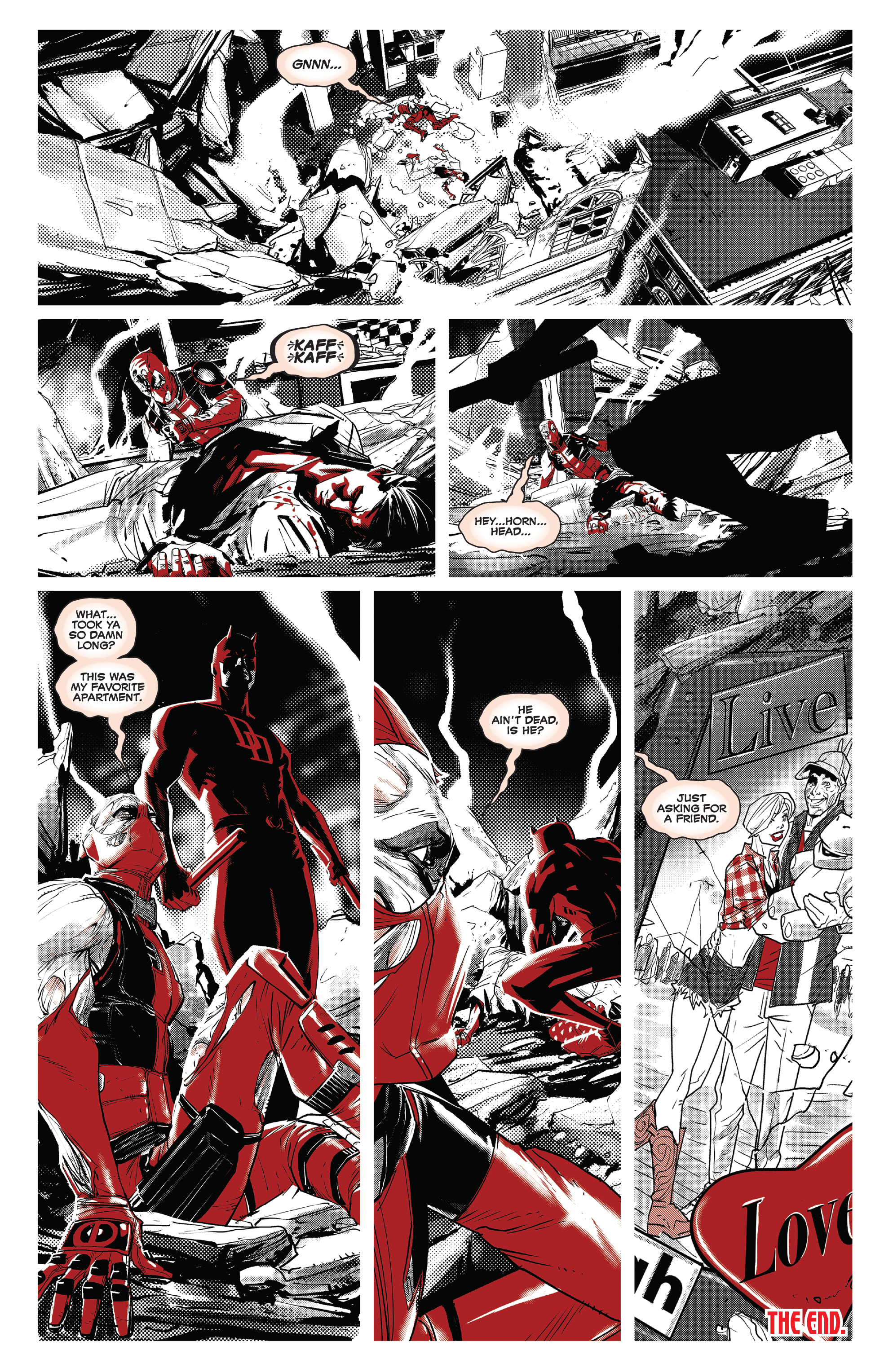 Read online Deadpool: Black, White & Blood comic -  Issue #2 - 12
