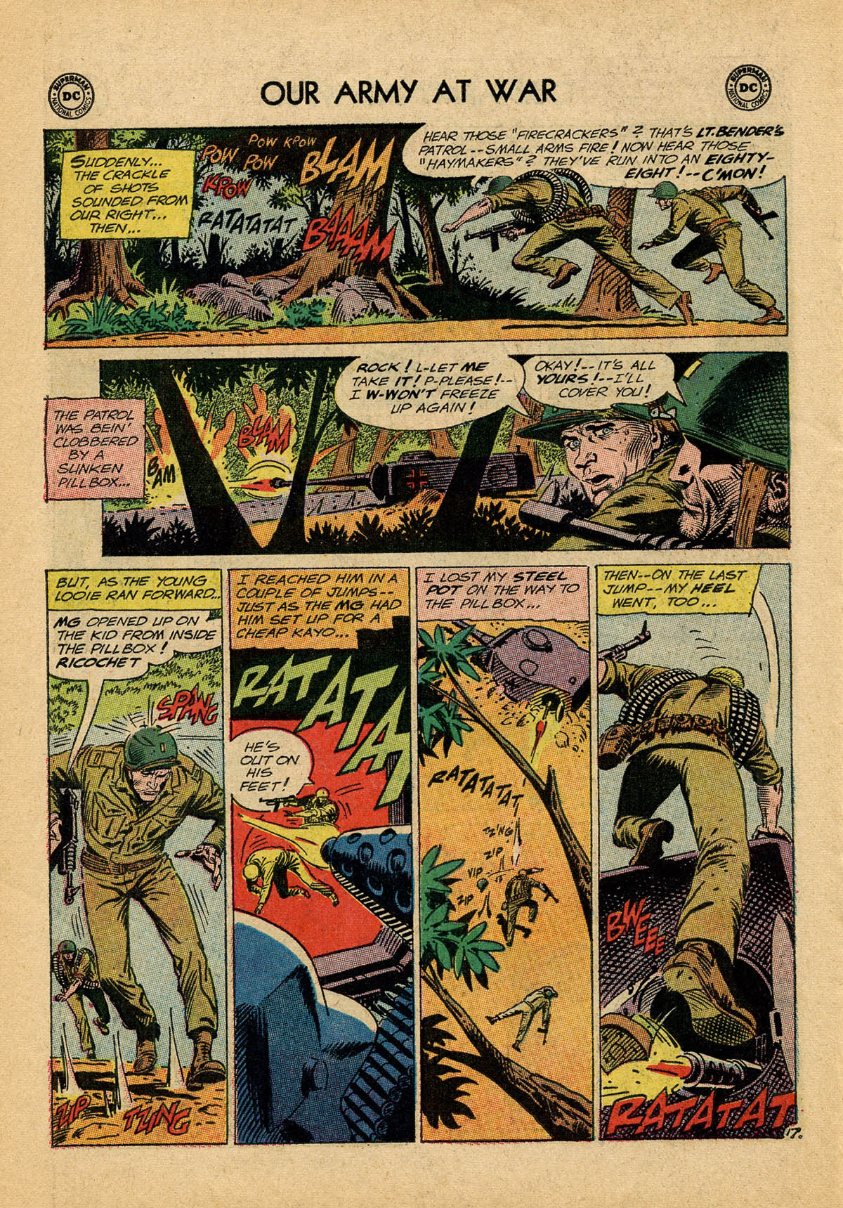 Read online Our Army at War (1952) comic -  Issue #140 - 22
