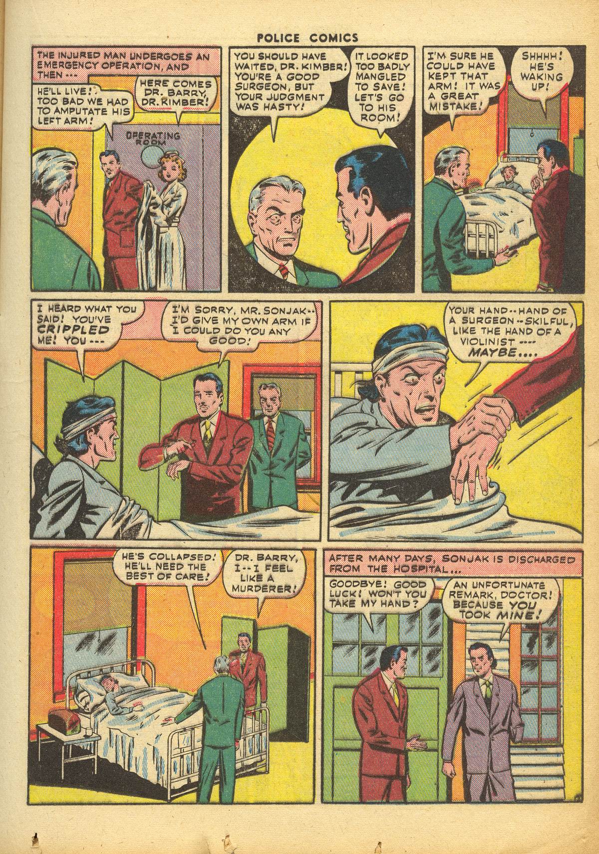 Read online Police Comics comic -  Issue #40 - 22