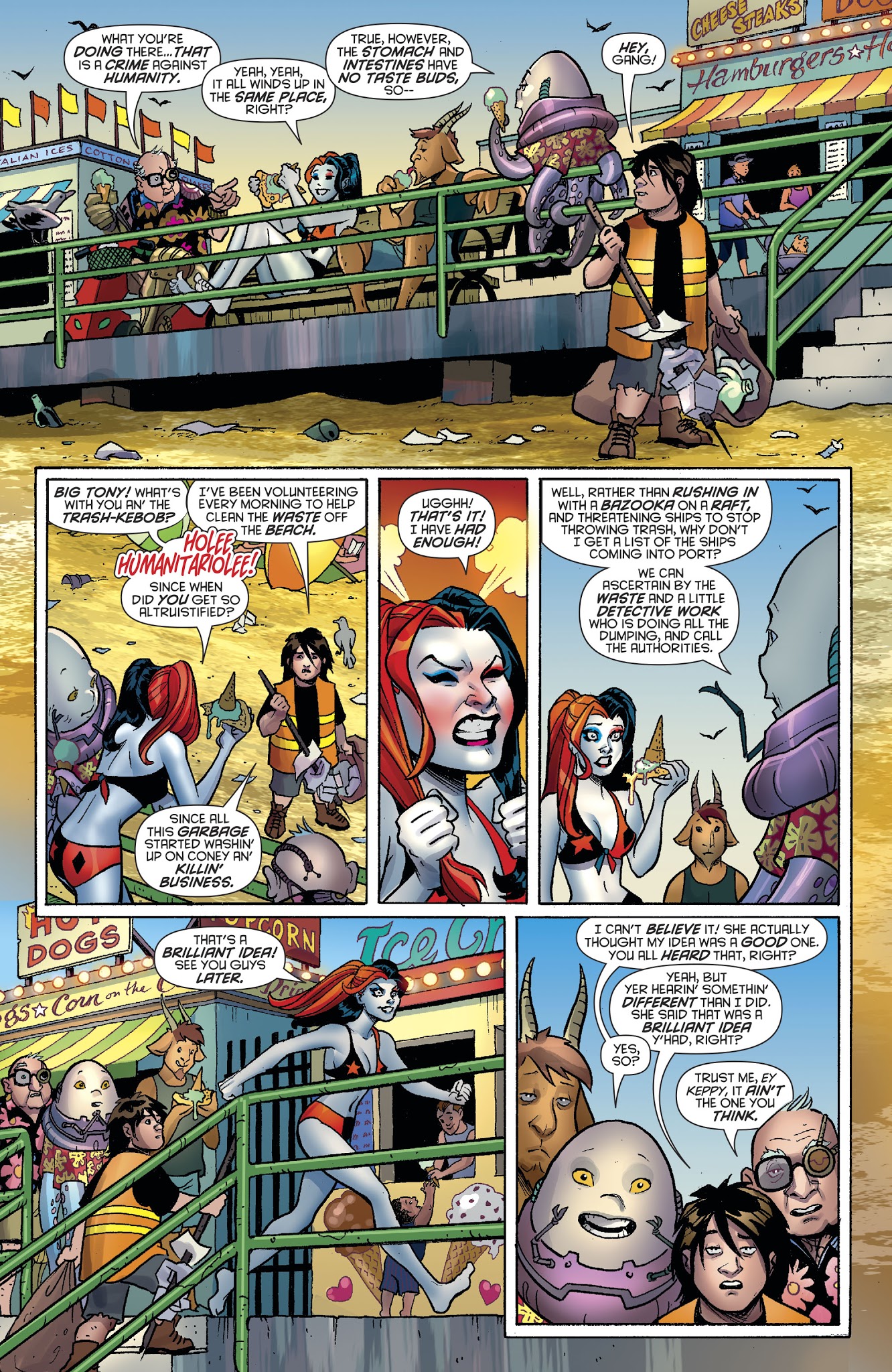 Read online Harley Quinn: Be Careful What You Wish For comic -  Issue # Full - 6