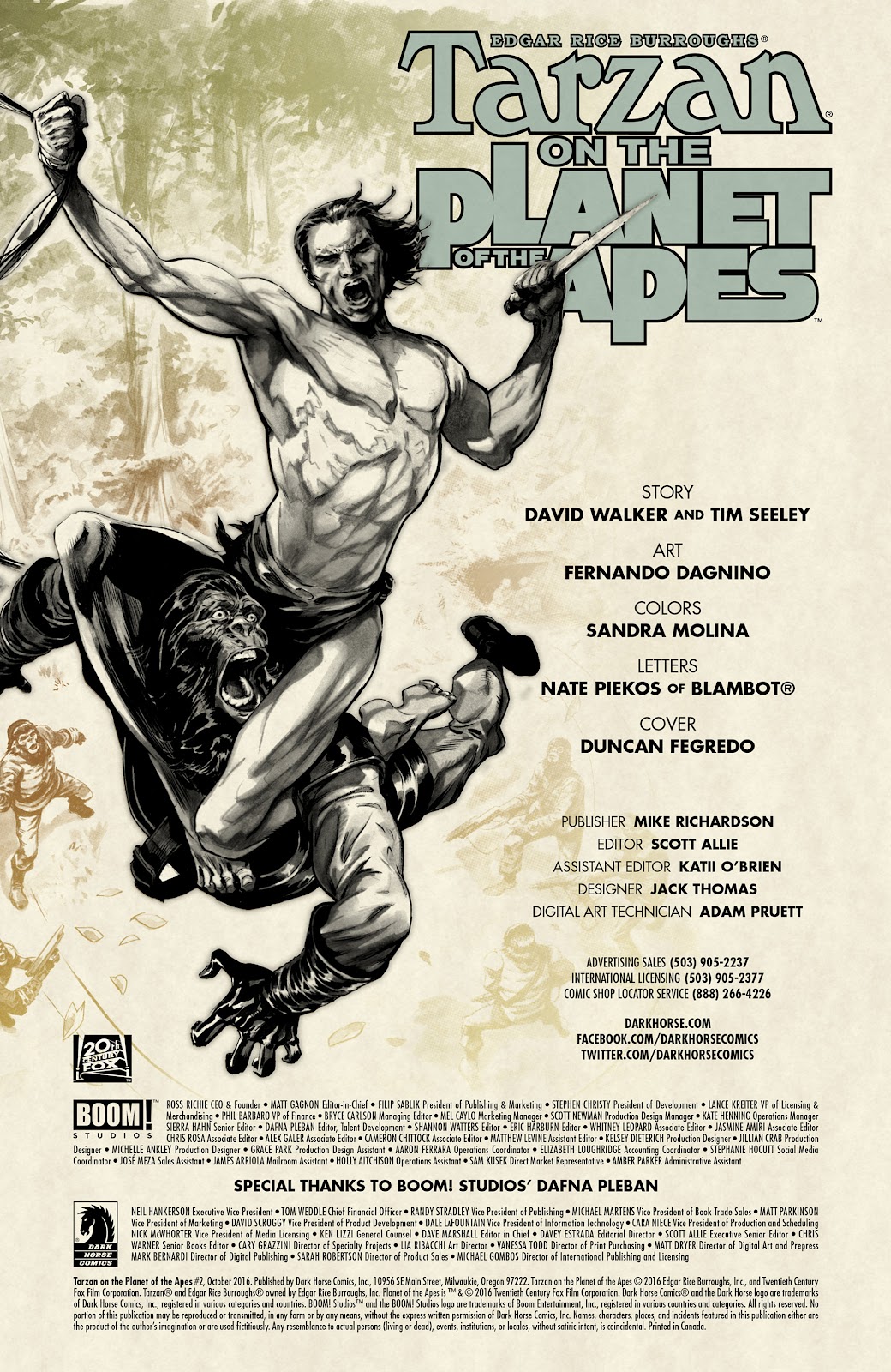 Tarzan On the Planet of the Apes Issue #2 #2 - English 2