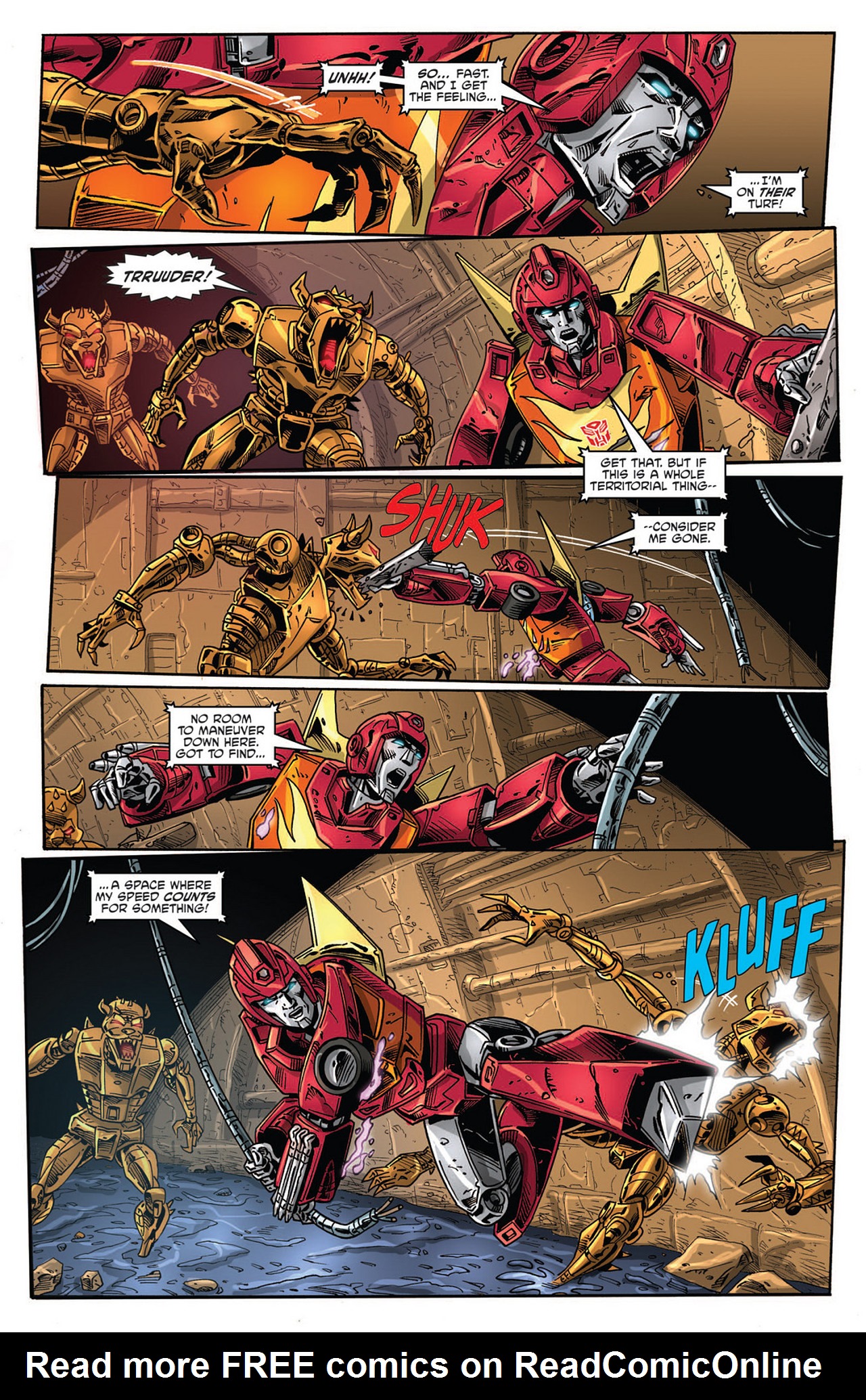 Read online The Transformers: Regeneration One comic -  Issue #88 - 15