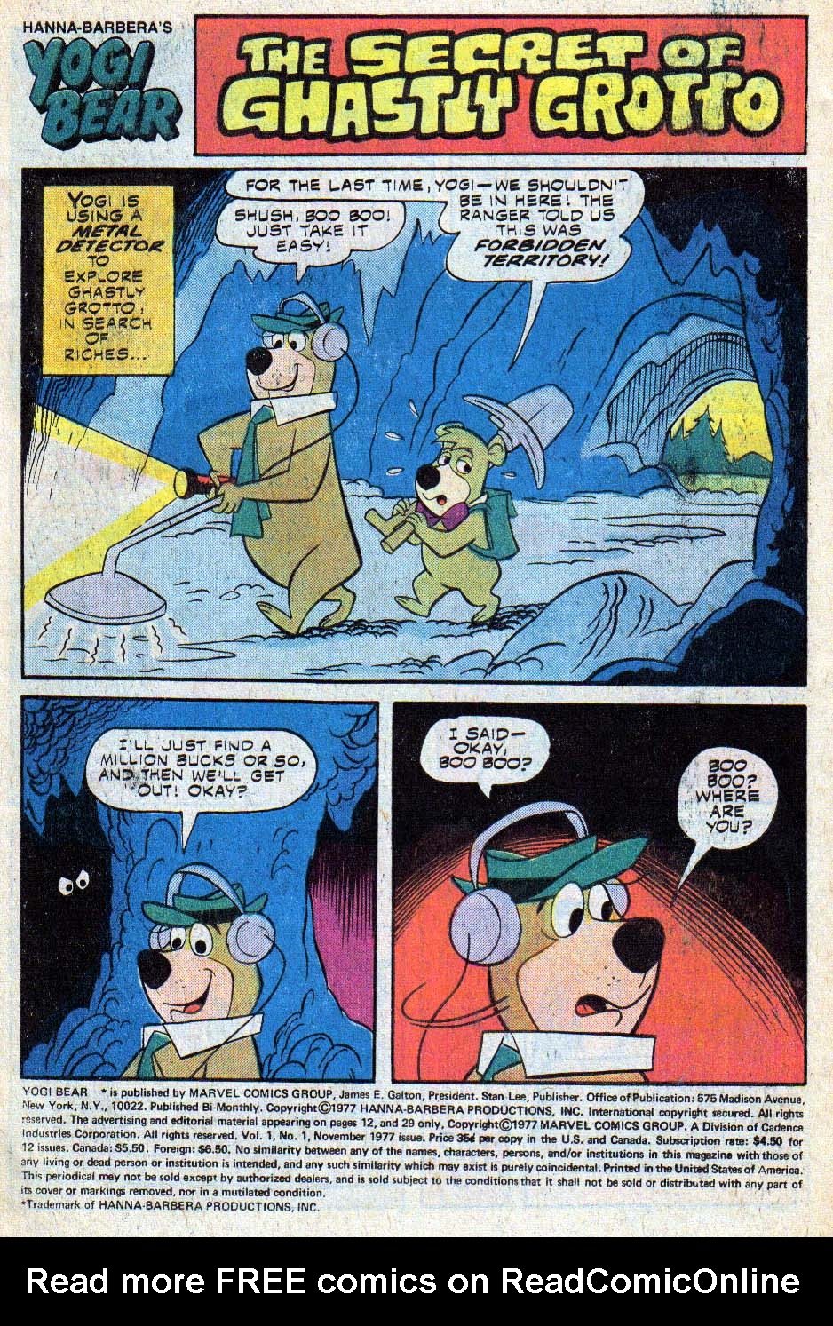 Yogi Bear (1977) issue 1 - Page 2