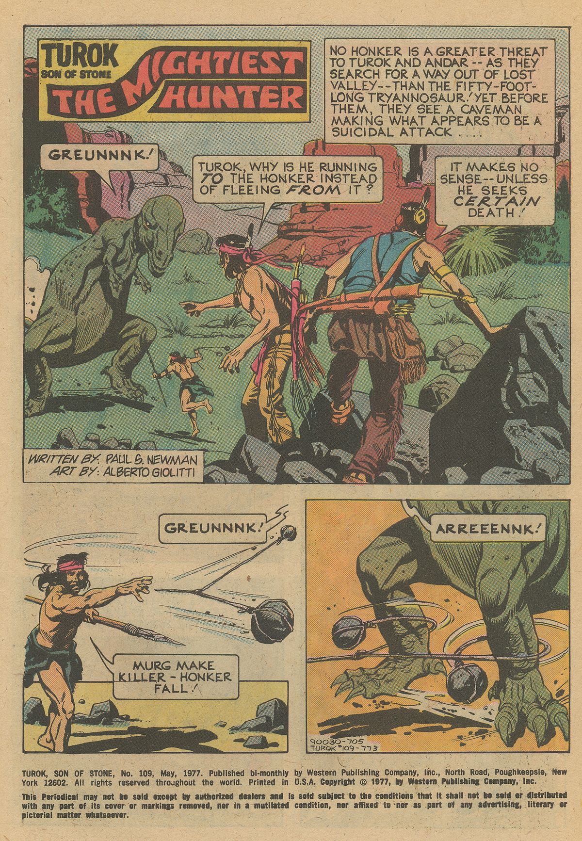 Read online Turok, Son of Stone comic -  Issue #109 - 3