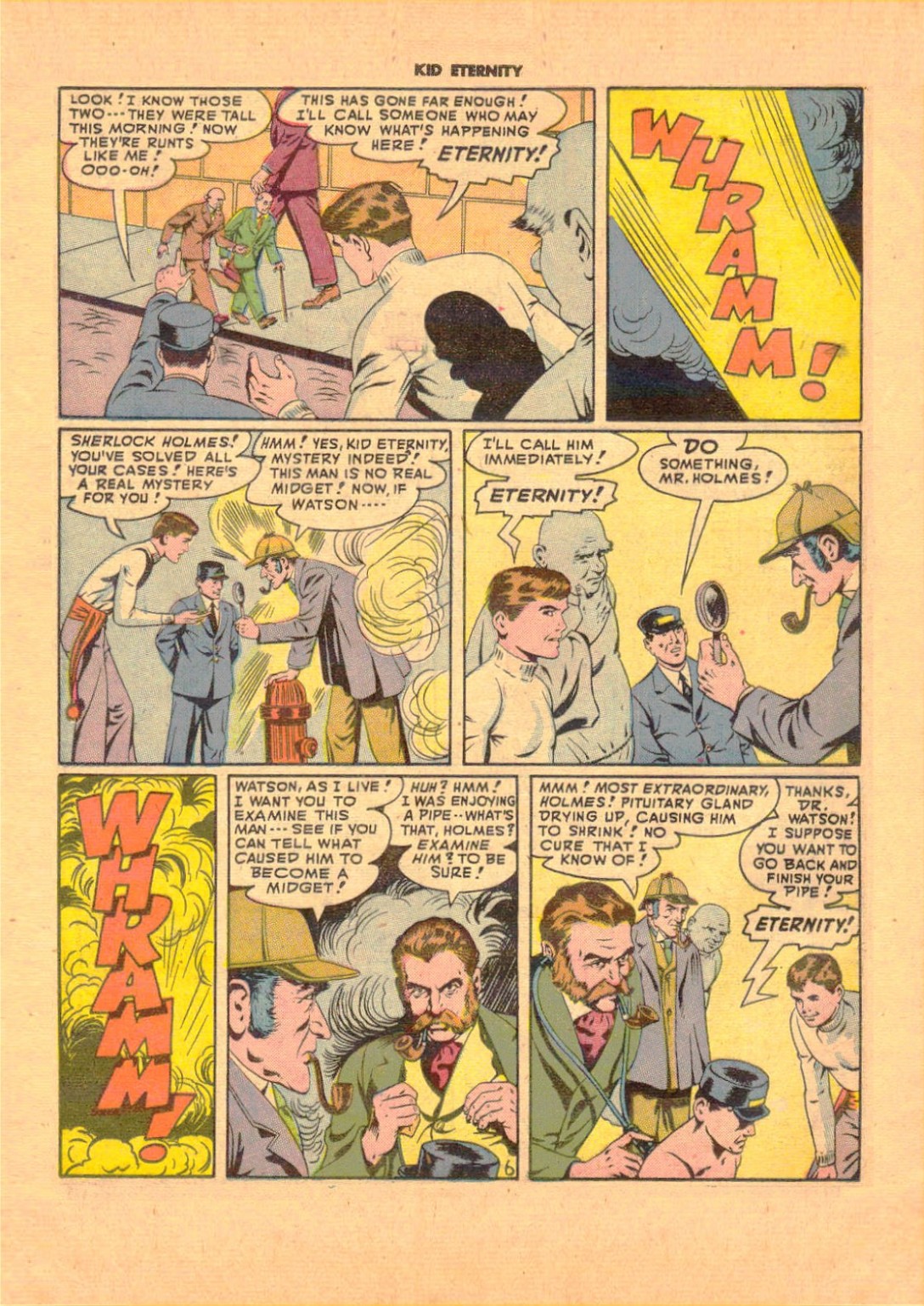 Read online Kid Eternity (1946) comic -  Issue #8 - 20