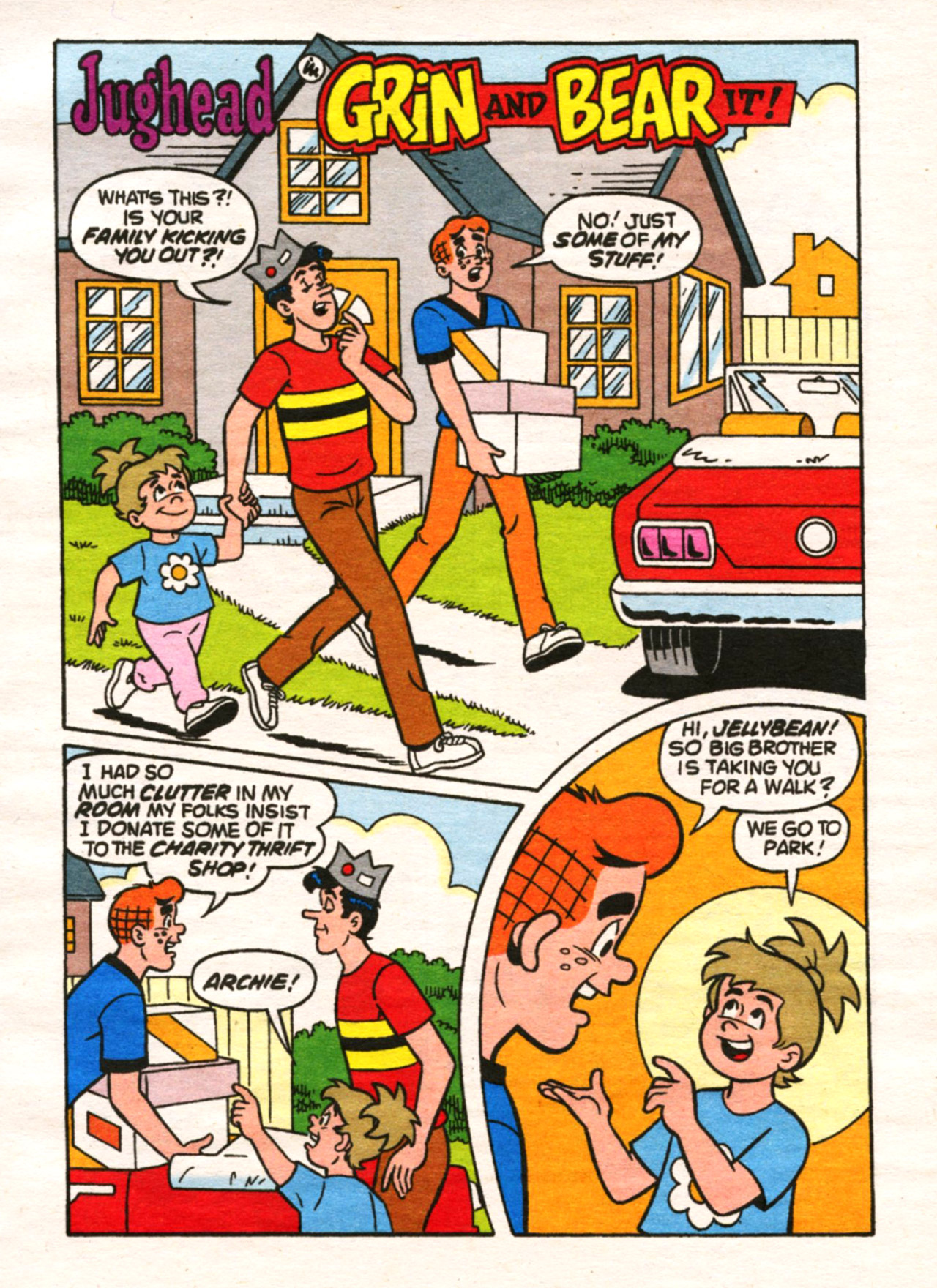 Read online Jughead's Double Digest Magazine comic -  Issue #152 - 151