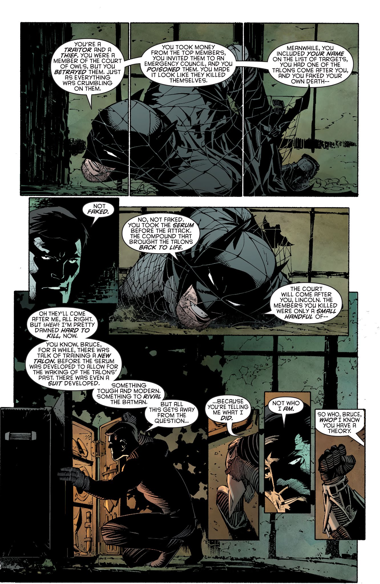Read online Batman (2011) comic -  Issue # _The Court of Owls Saga (DC Essential Edition) (Part 3) - 24