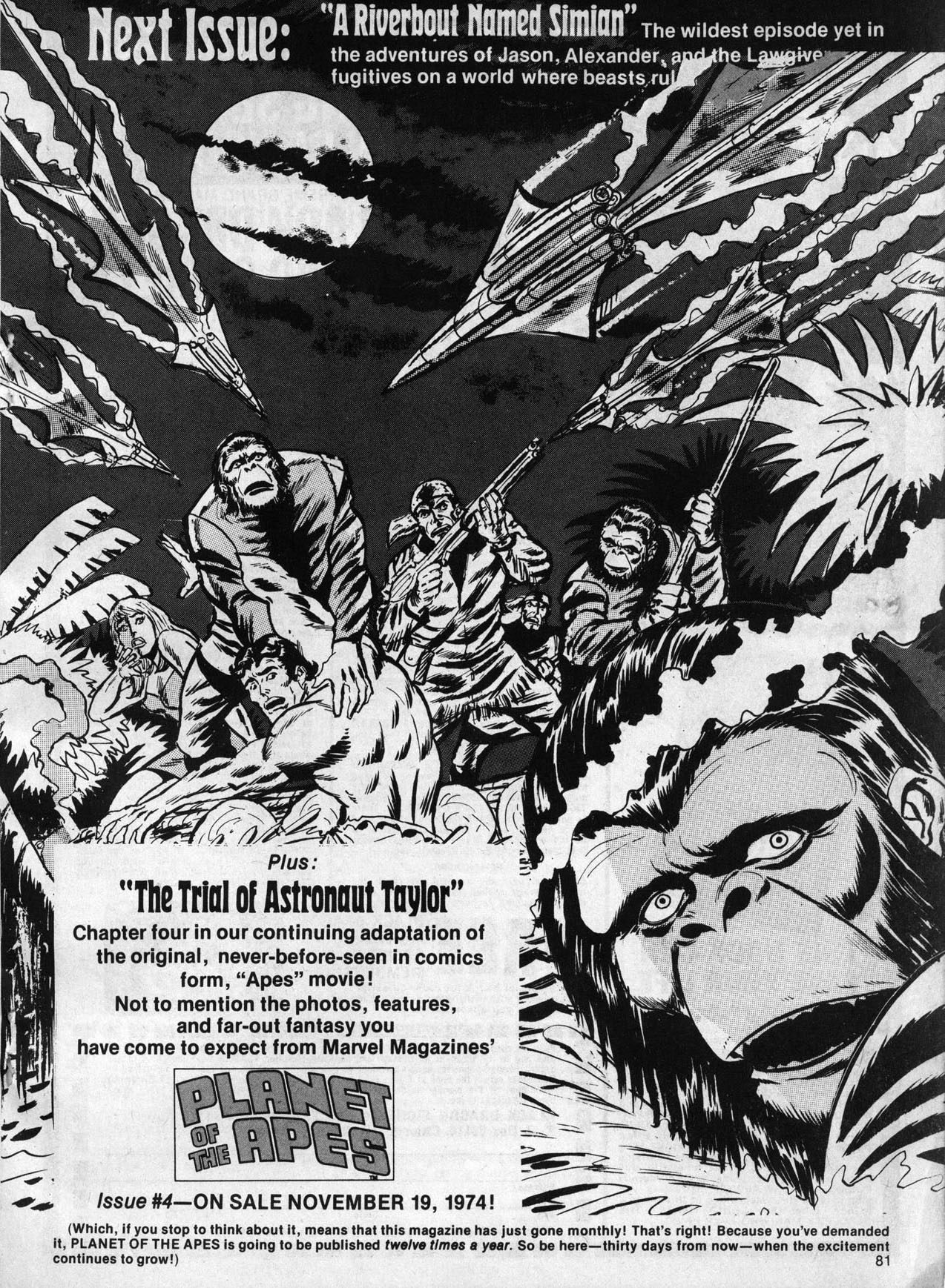 Read online Planet of the Apes comic -  Issue #3 - 79