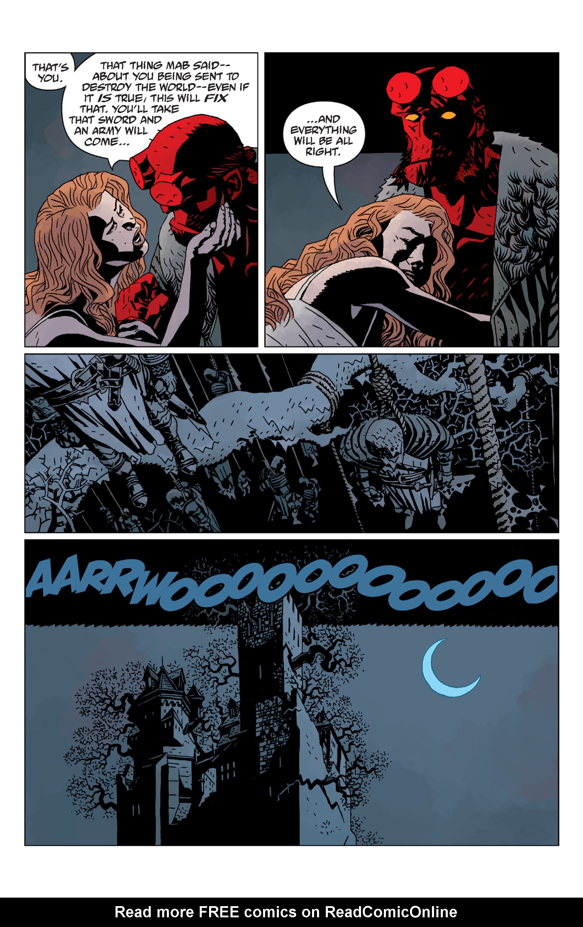 Read online Hellboy comic -  Issue #9 - 142