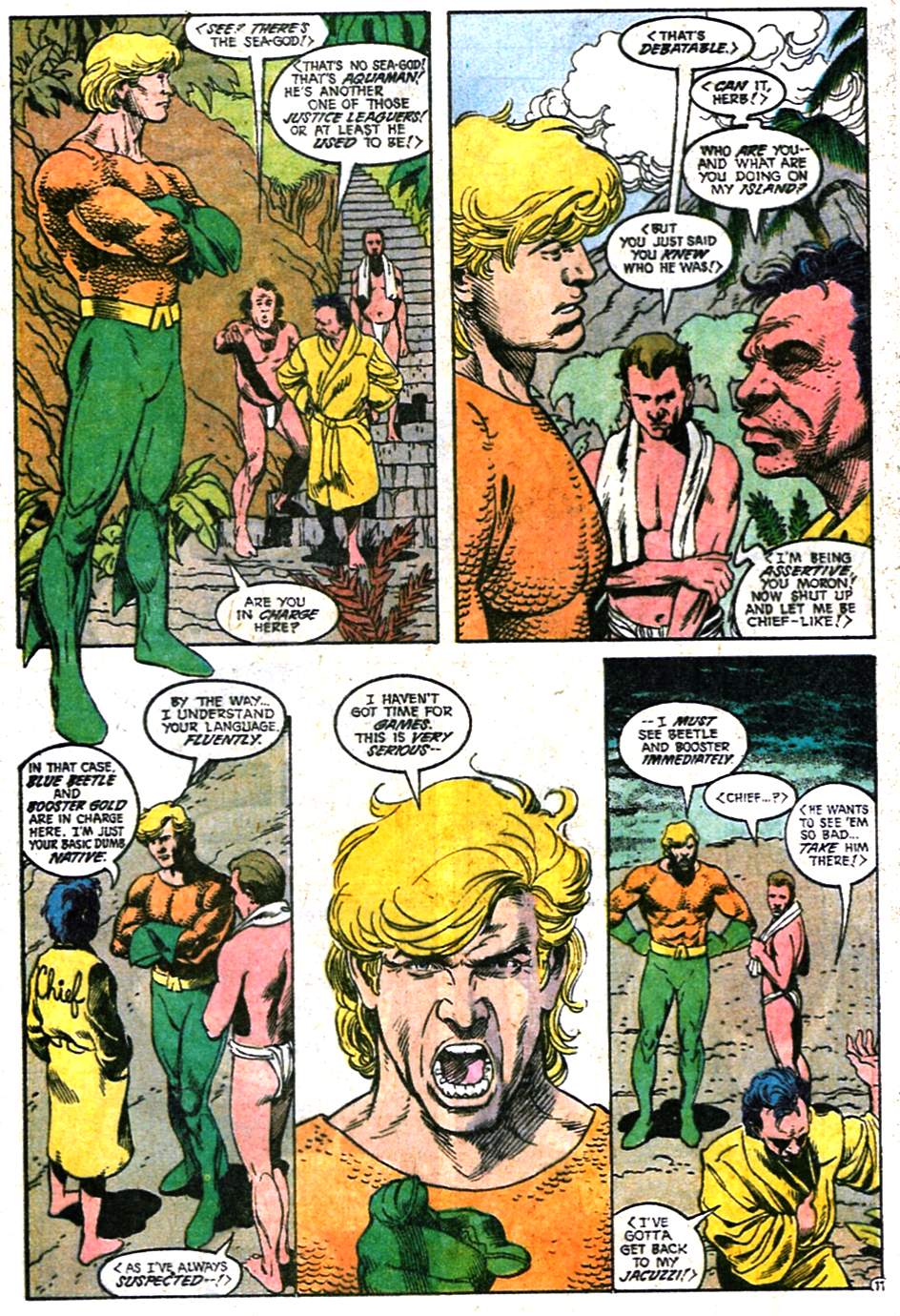 Read online Justice League America comic -  Issue #34 - 12