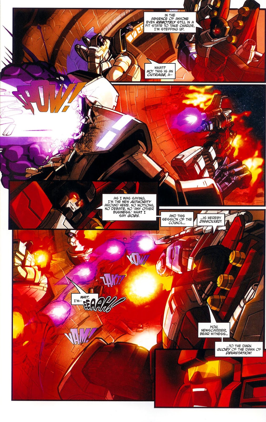 Transformers War Within: The Age of Wrath issue 1 - Page 19
