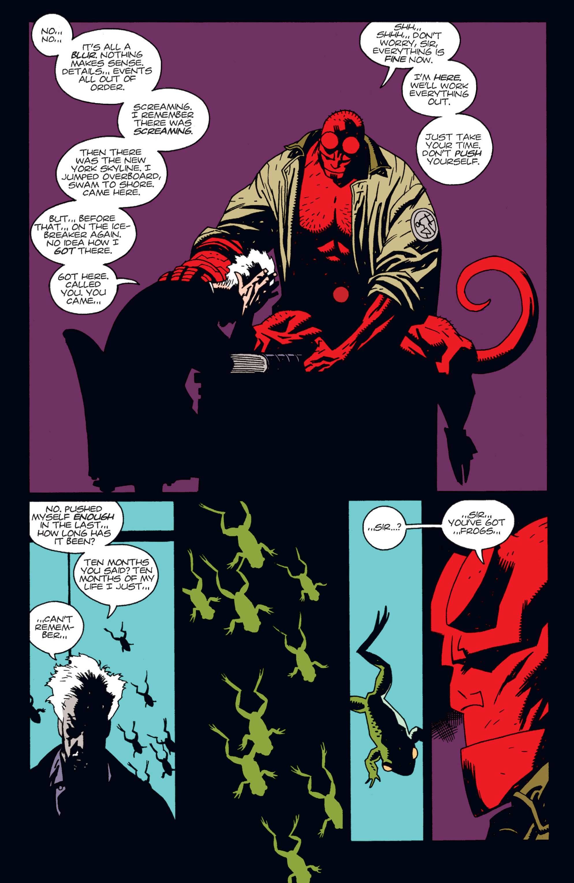 Read online Hellboy comic -  Issue #1 - 23