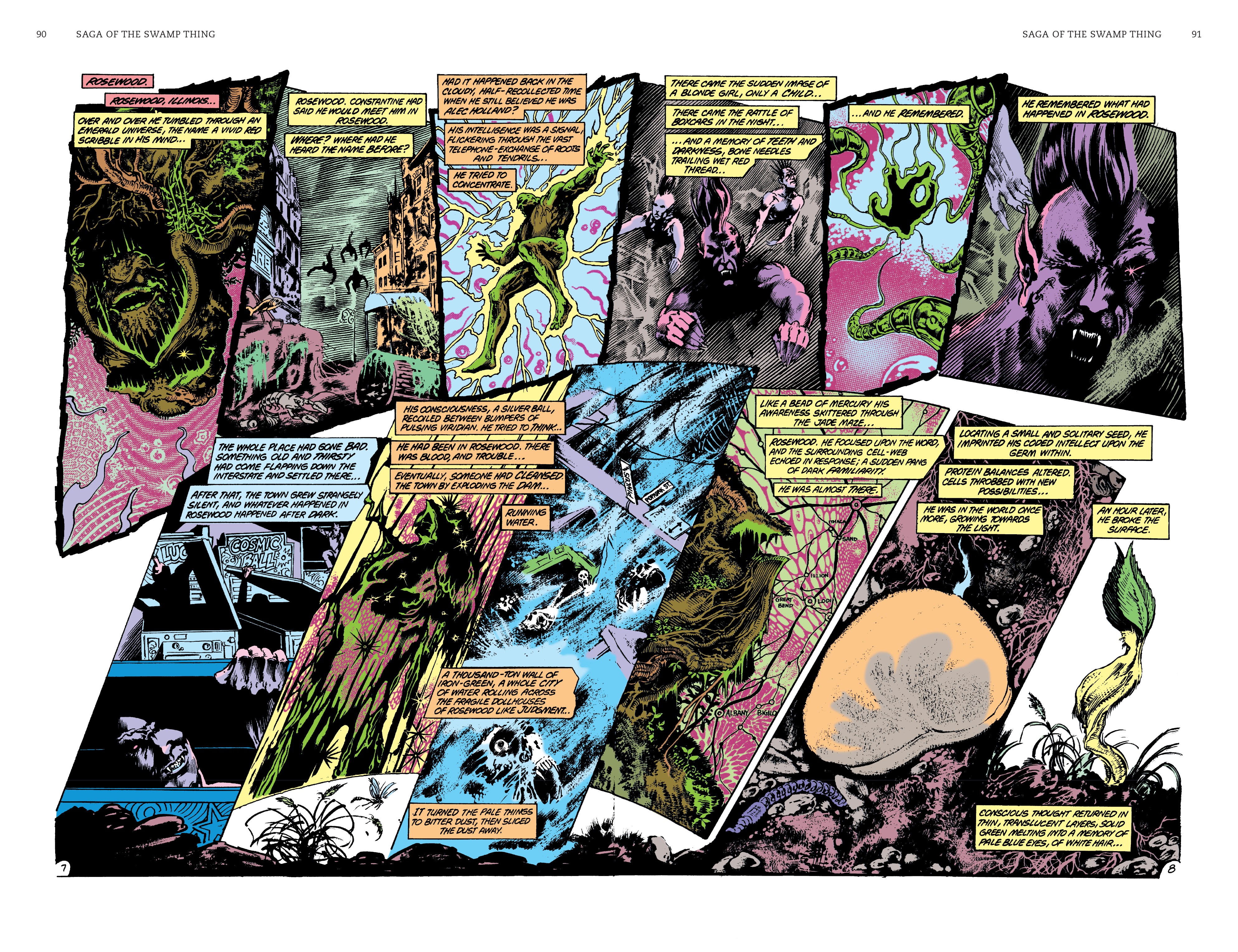 Read online Saga of the Swamp Thing comic -  Issue # TPB 3 (Part 1) - 90