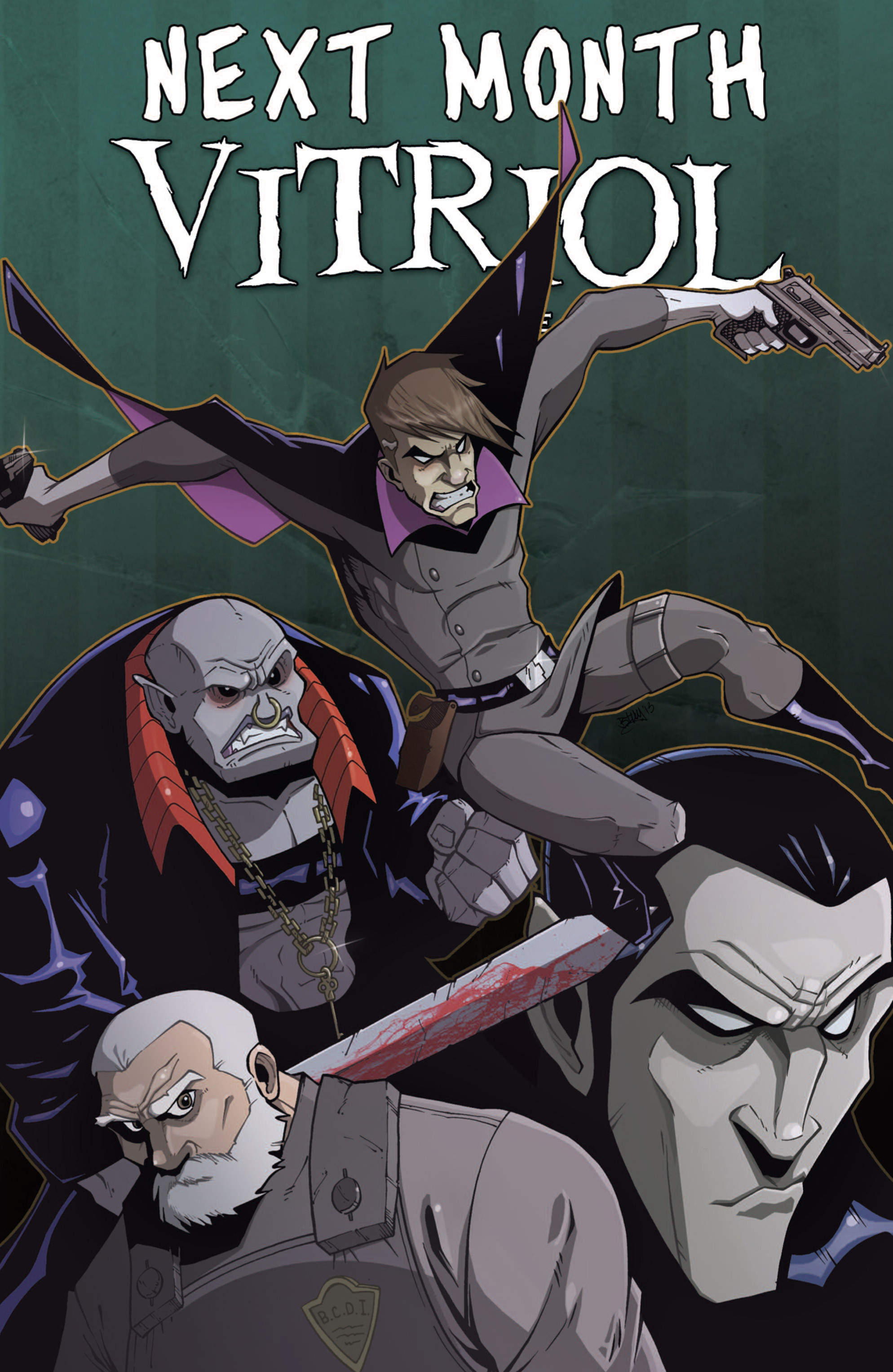 Read online Vitriol the Hunter comic -  Issue #5 - 25