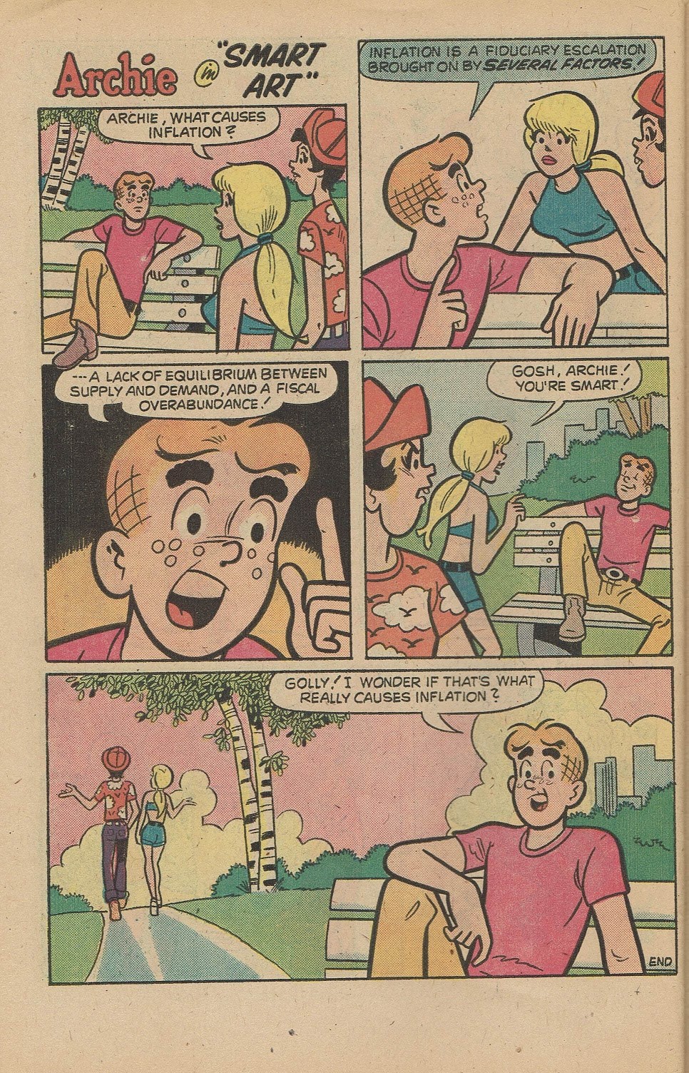 Read online Archie's Joke Book Magazine comic -  Issue #211 - 29