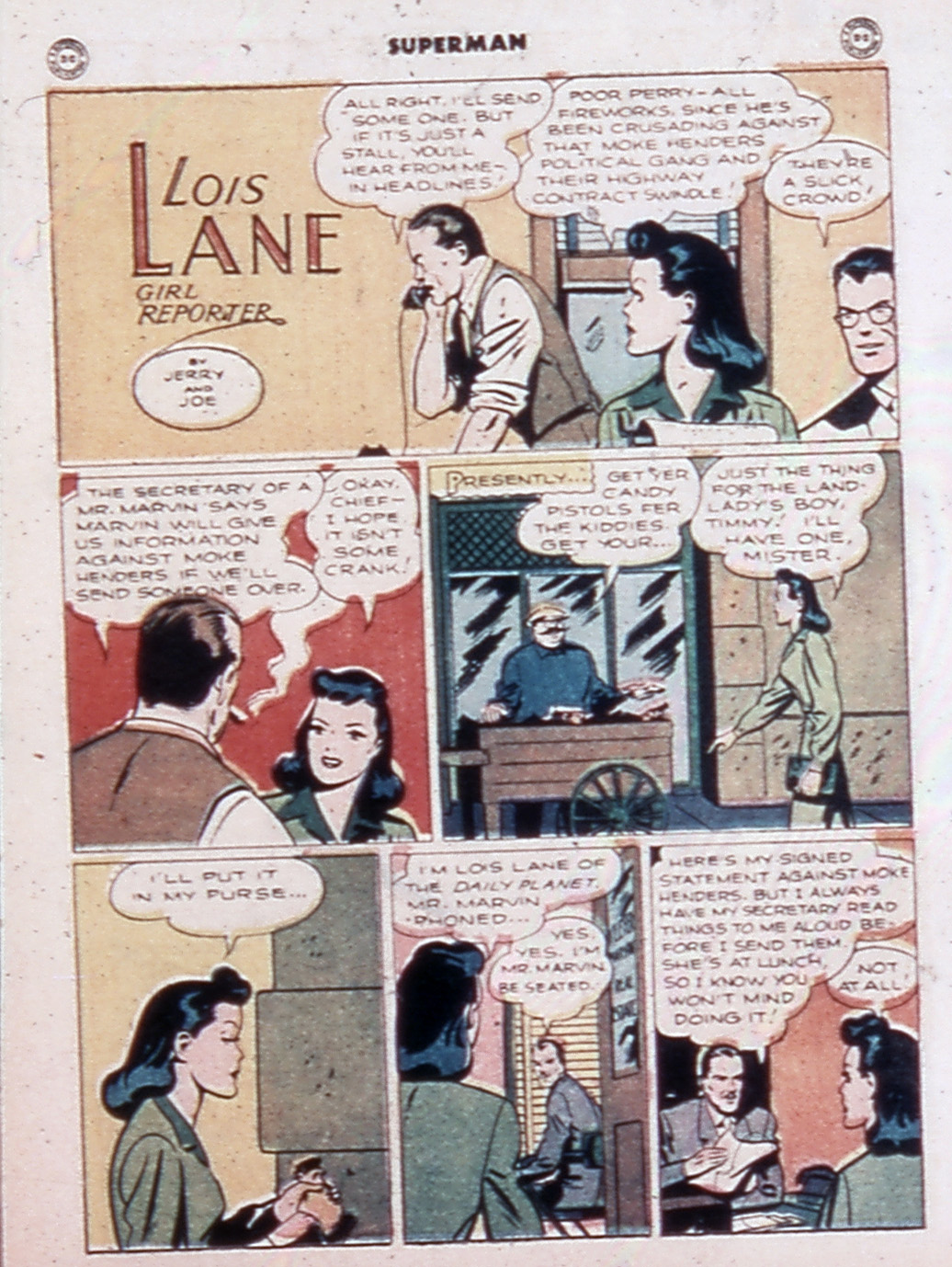 Read online Superman (1939) comic -  Issue #34 - 17