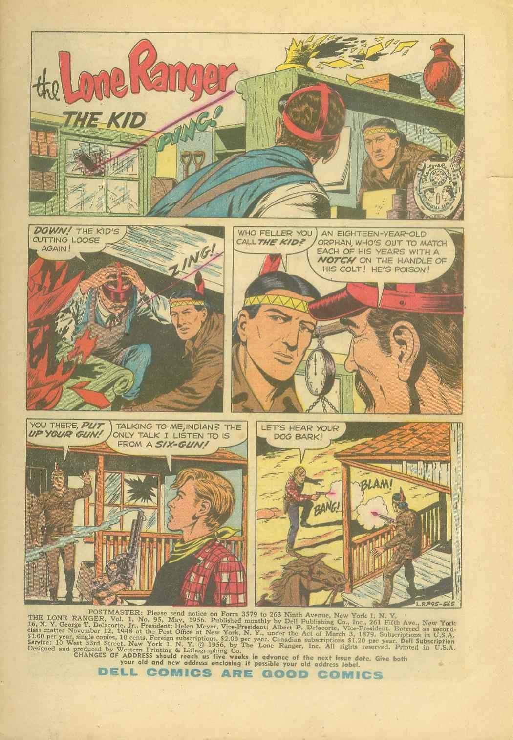 Read online The Lone Ranger (1948) comic -  Issue #95 - 3