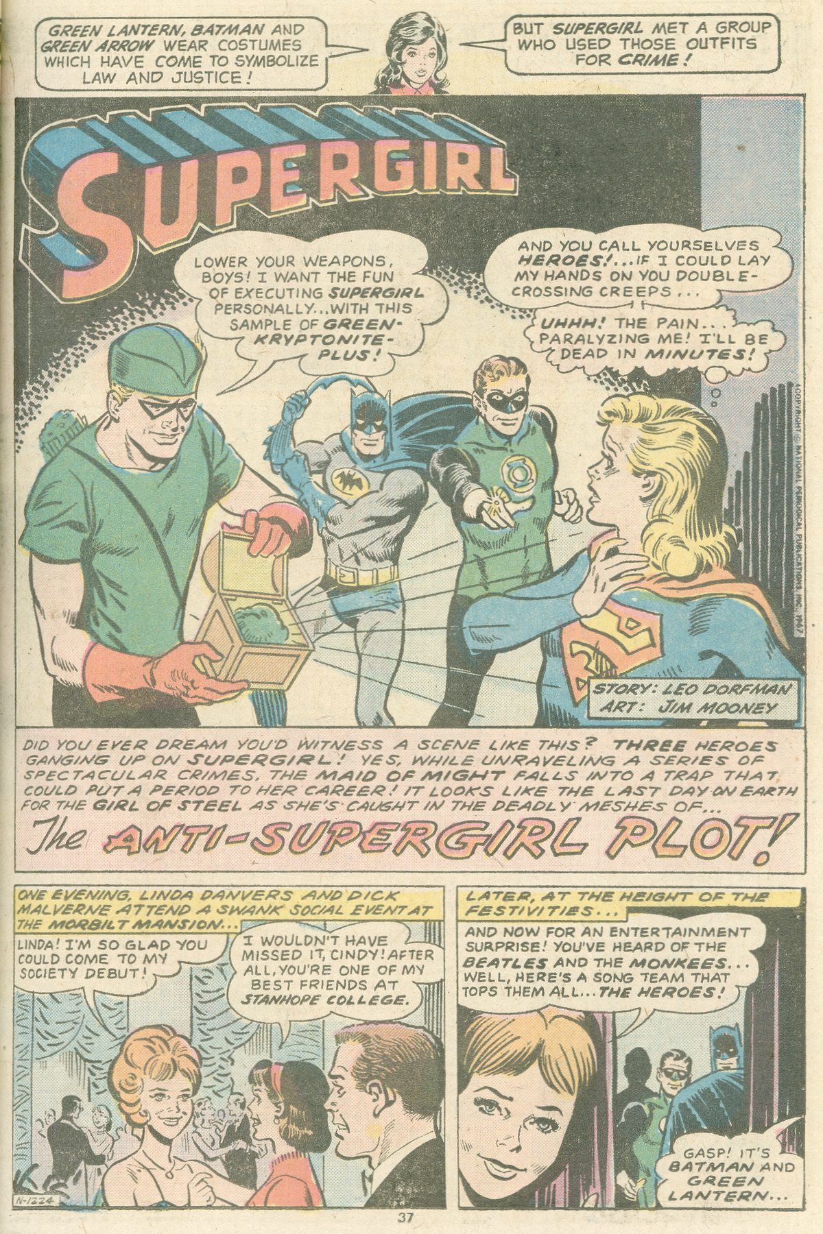 Read online The Superman Family comic -  Issue #169 - 37