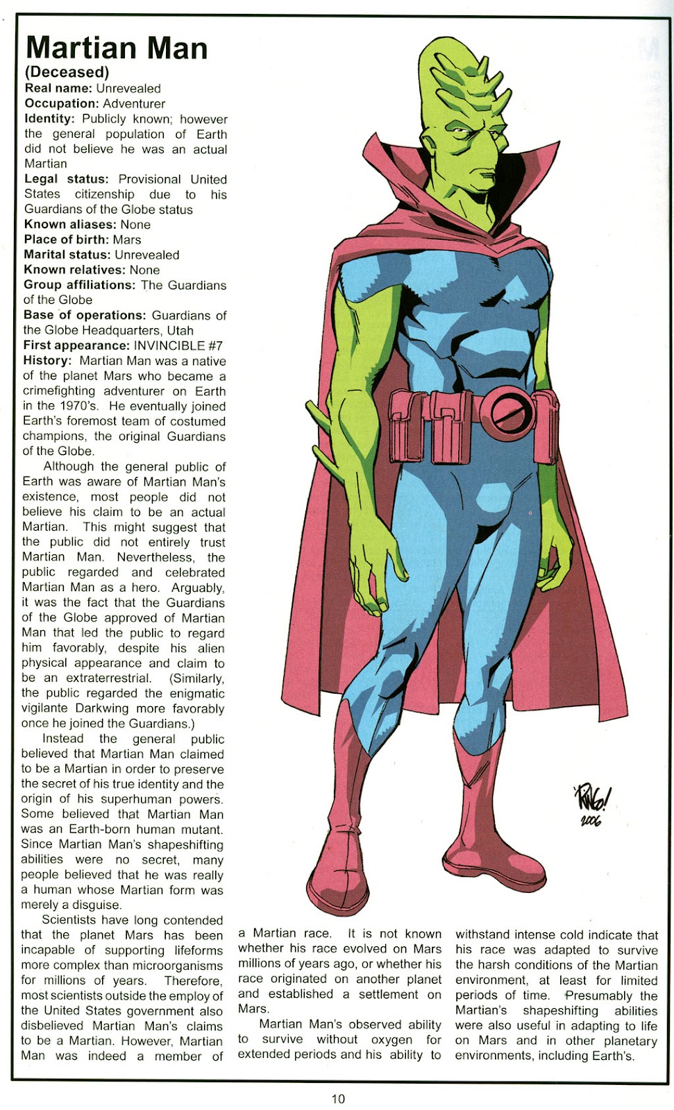 The Official Handbook of the Invincible Universe issue 2 - Page 12