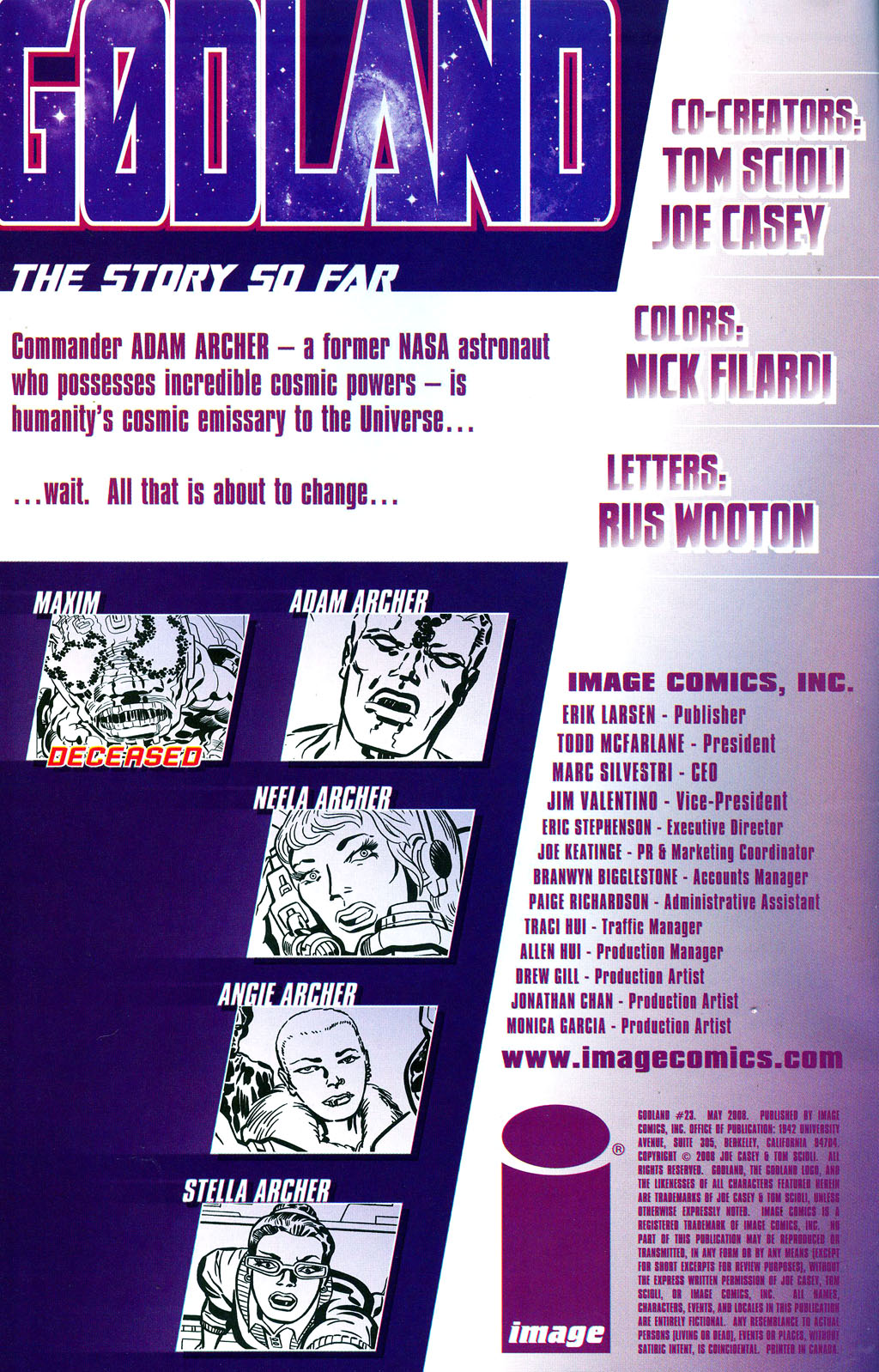 Read online Gødland comic -  Issue #23 - 2