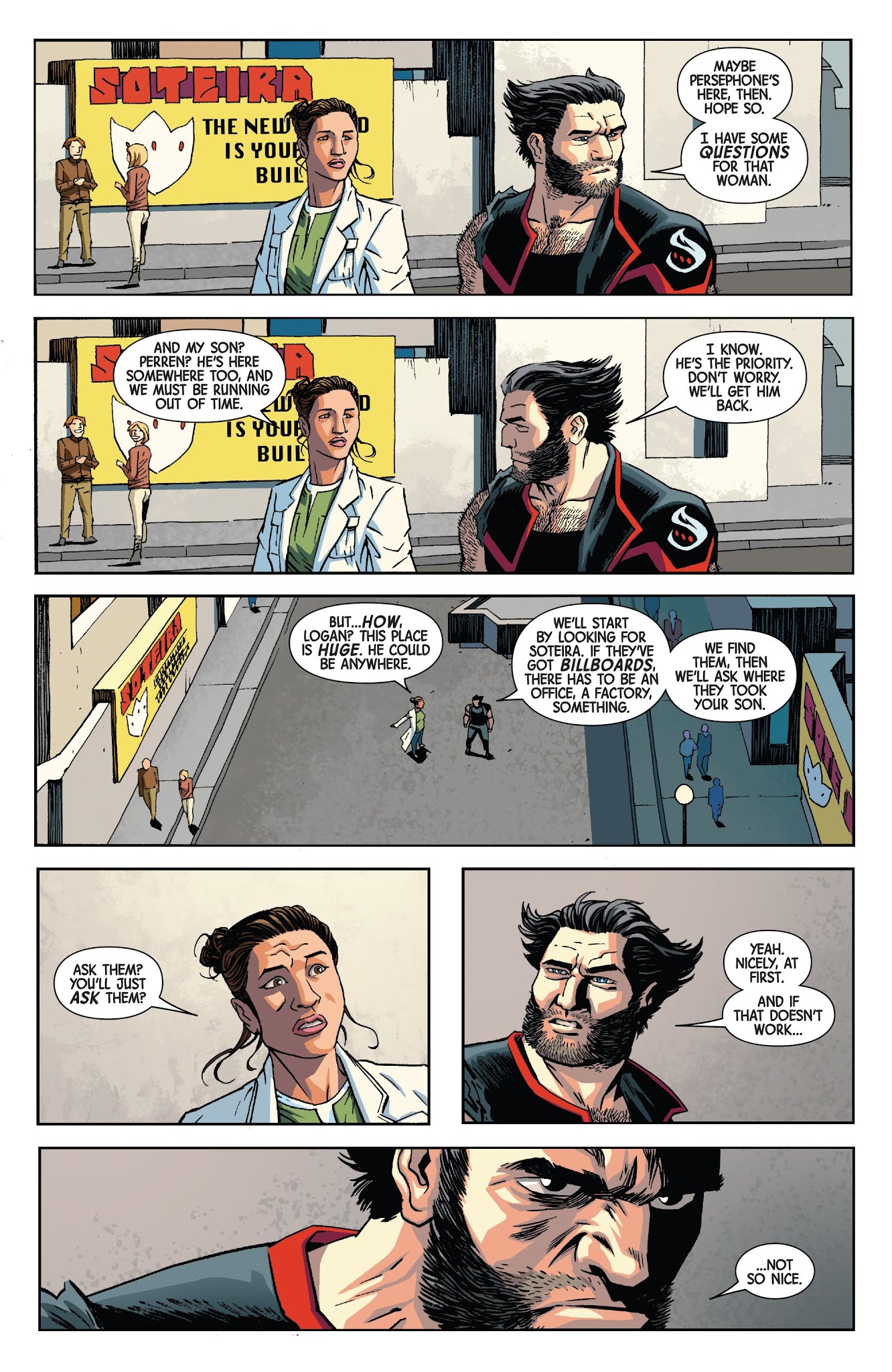 Read online Return of Wolverine comic -  Issue #3 - 8