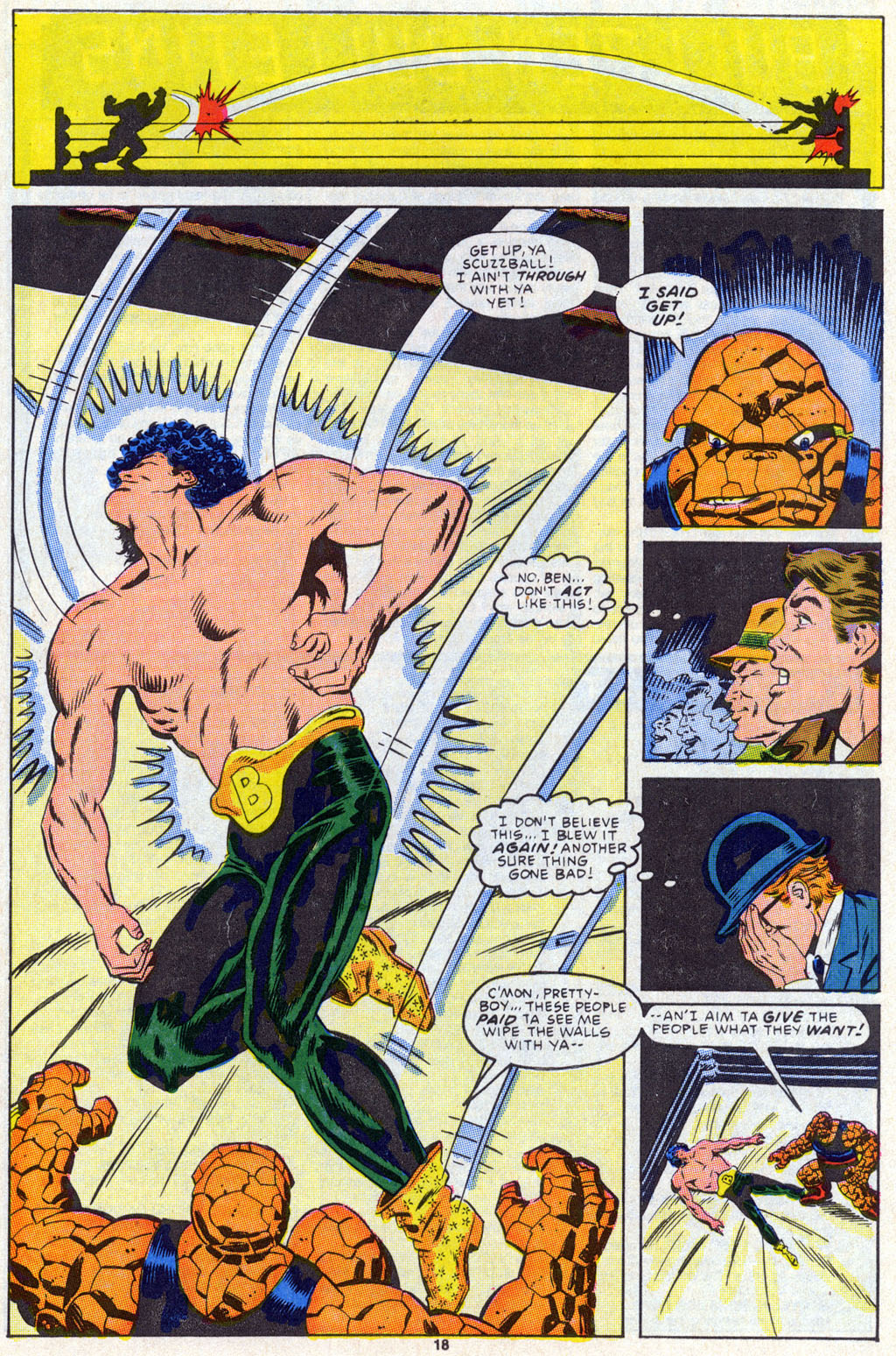 Read online The Thing comic -  Issue #30 - 19