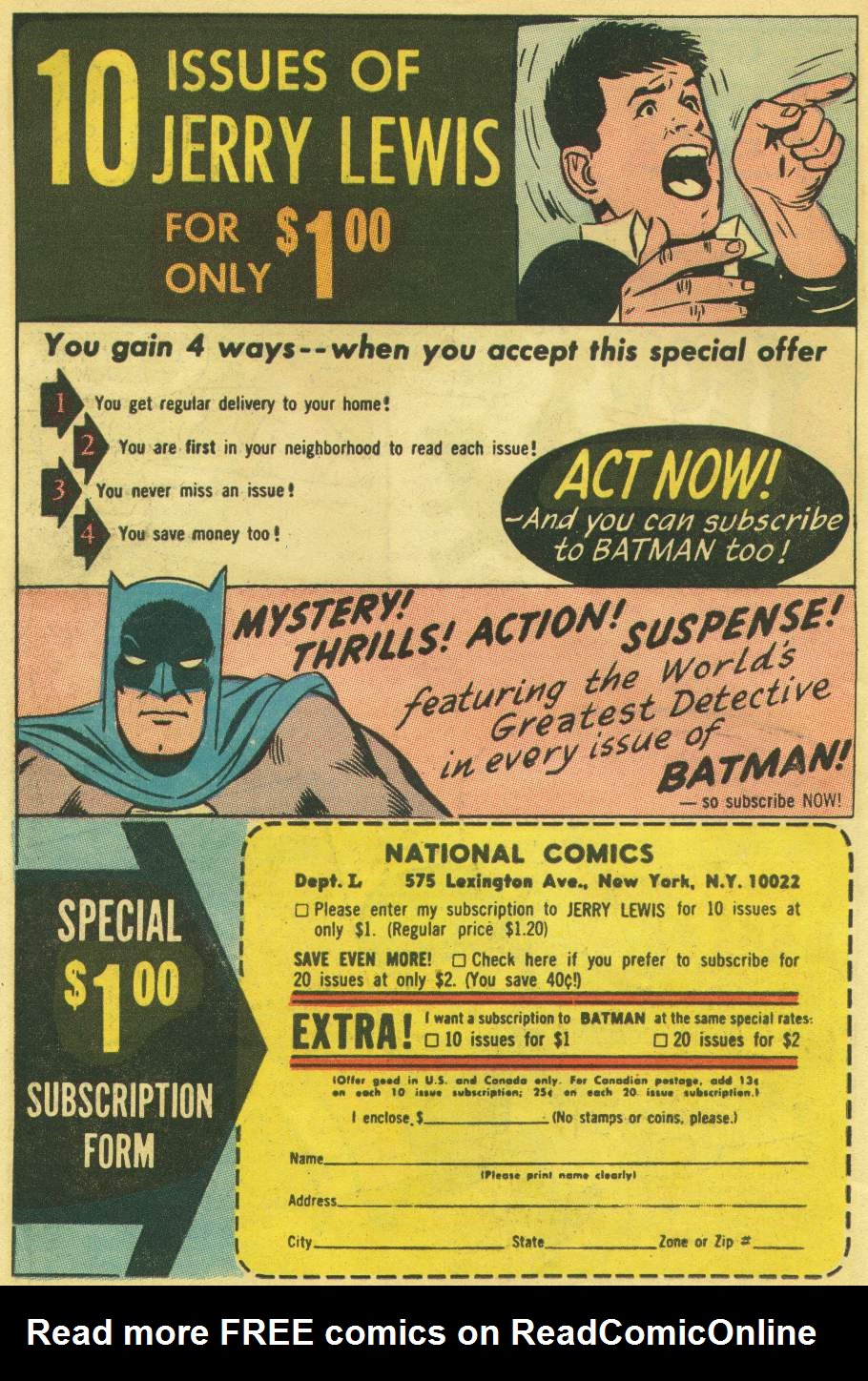 Read online The Adventures of Jerry Lewis comic -  Issue #89 - 34