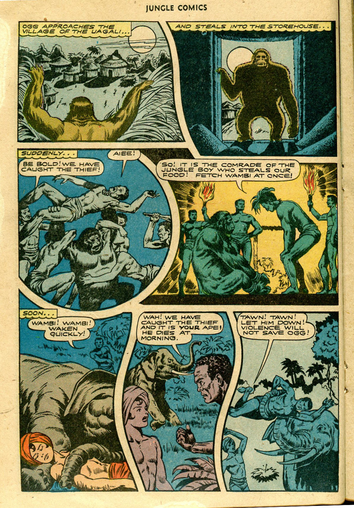 Read online Jungle Comics comic -  Issue #79 - 25