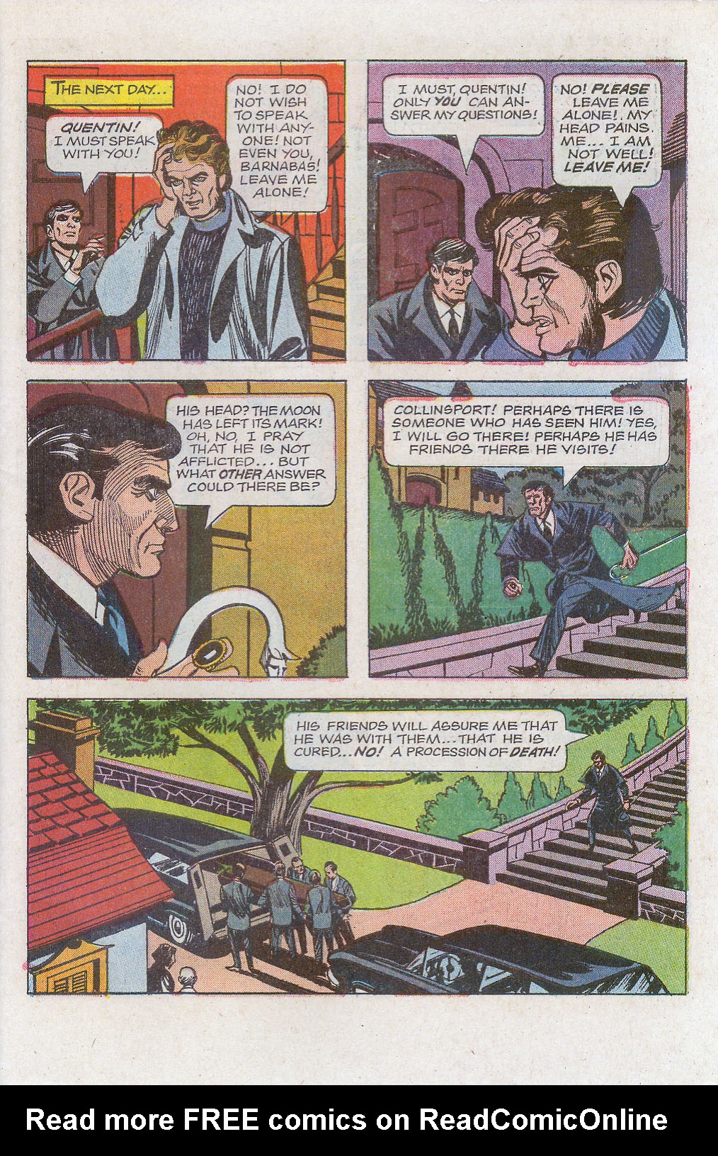 Read online Dark Shadows (1969) comic -  Issue #6 - 7