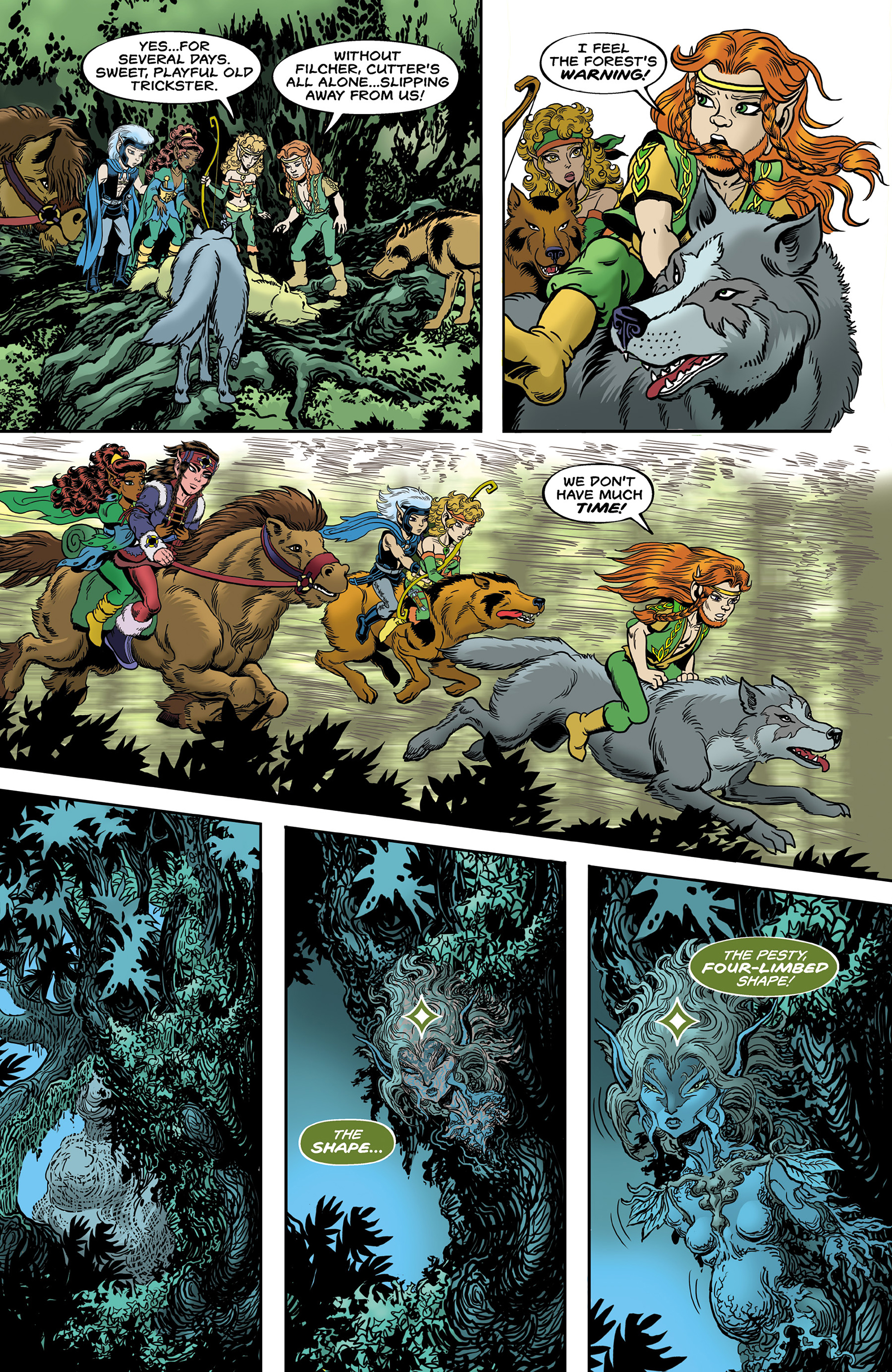 Read online ElfQuest: The Final Quest comic -  Issue #14 - 19