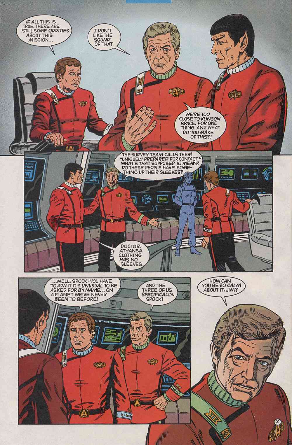 Read online Star Trek (1989) comic -  Issue #52 - 3