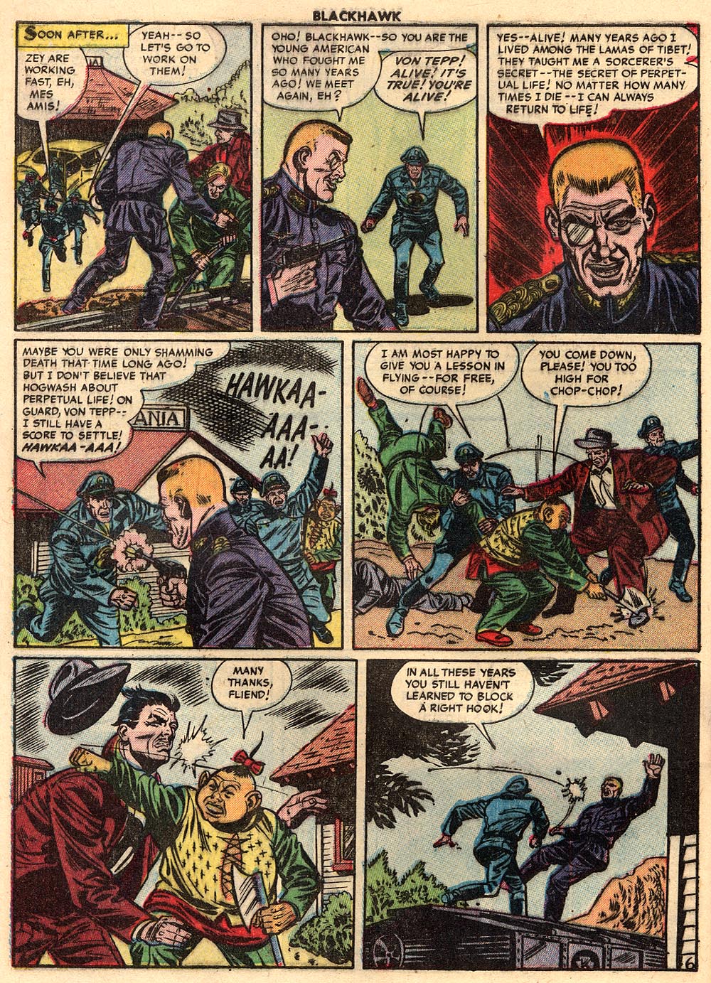 Read online Blackhawk (1957) comic -  Issue #71 - 8