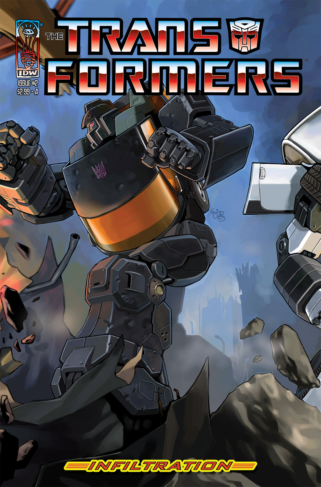 Read online The Transformers: Infiltration comic -  Issue #2 - 1