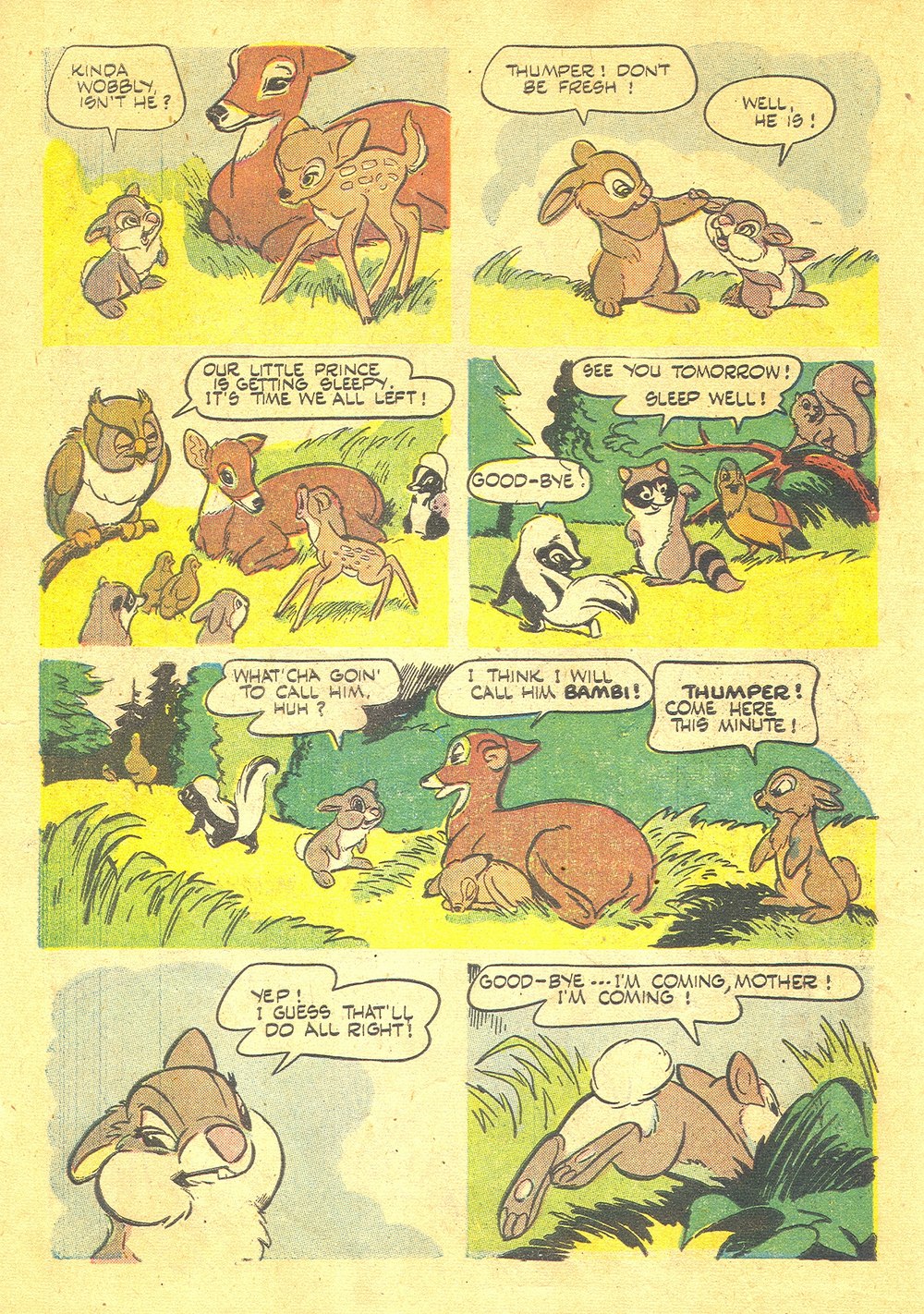 Read online Four Color Comics comic -  Issue #186 - 6