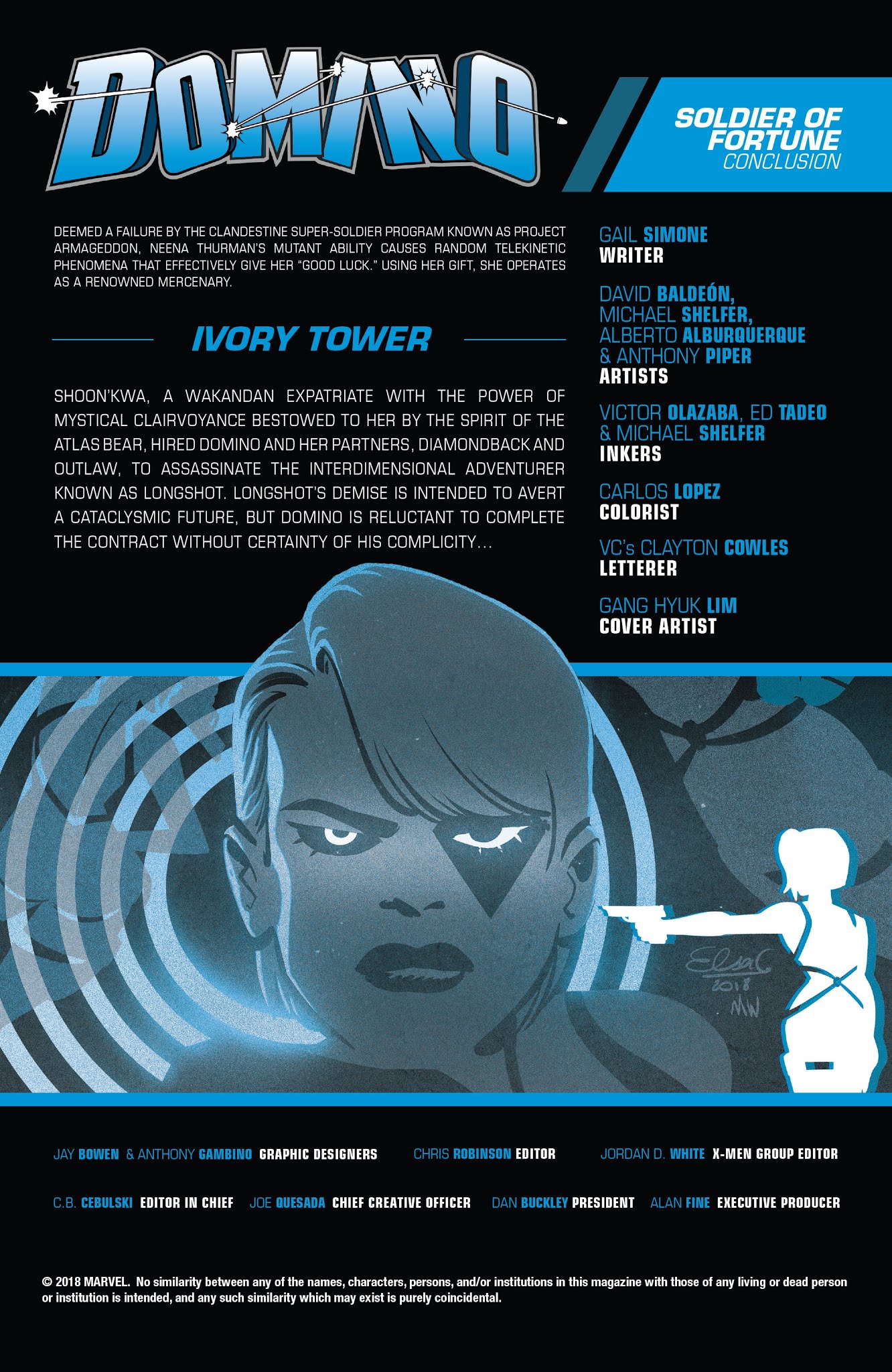 Read online Domino (2018) comic -  Issue #10 - 4