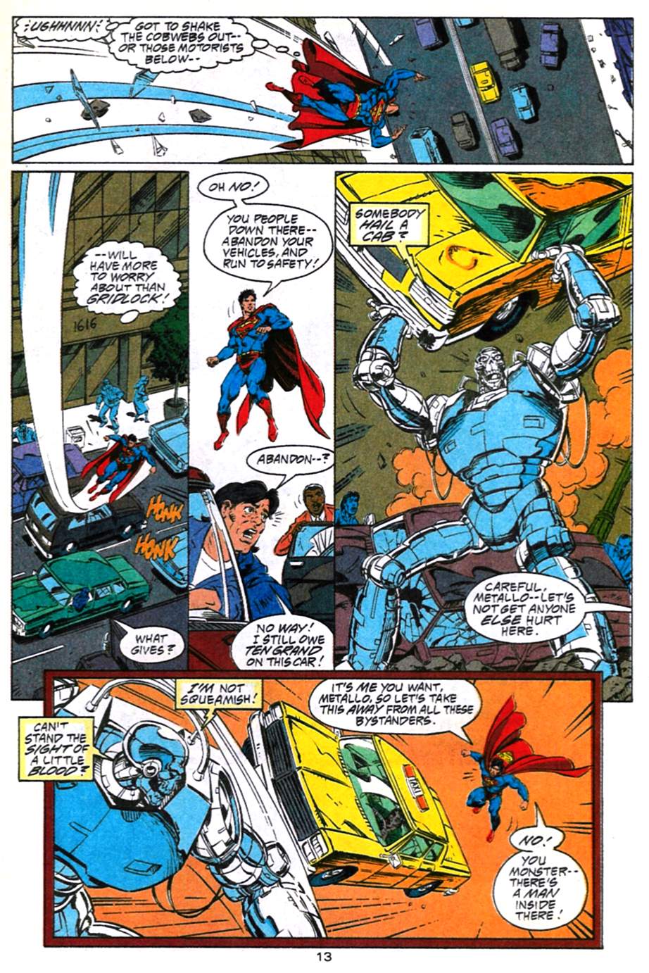 Read online Adventures of Superman (1987) comic -  Issue #491 - 14