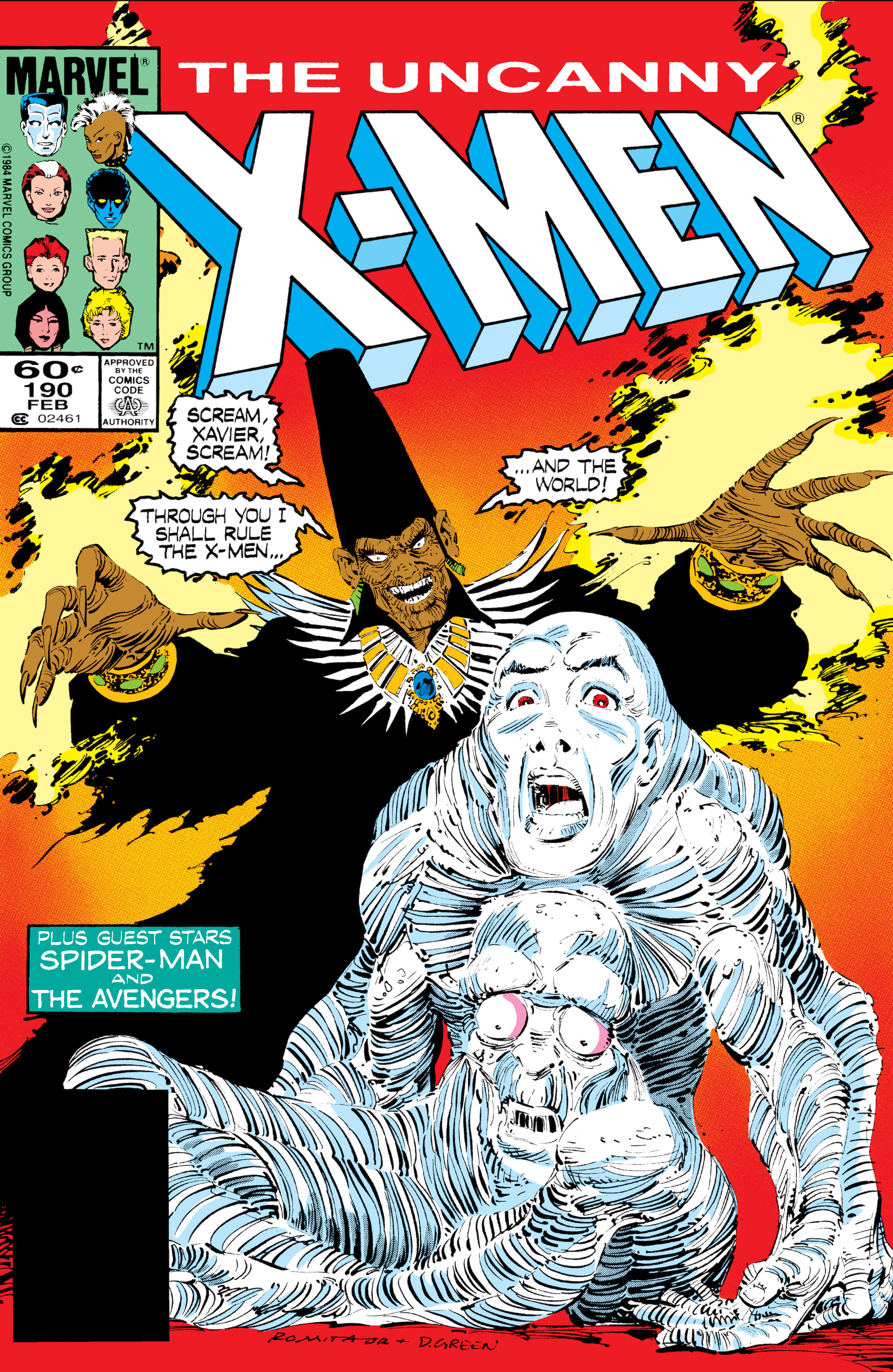 Read online Uncanny X-Men (1963) comic -  Issue #190 - 1