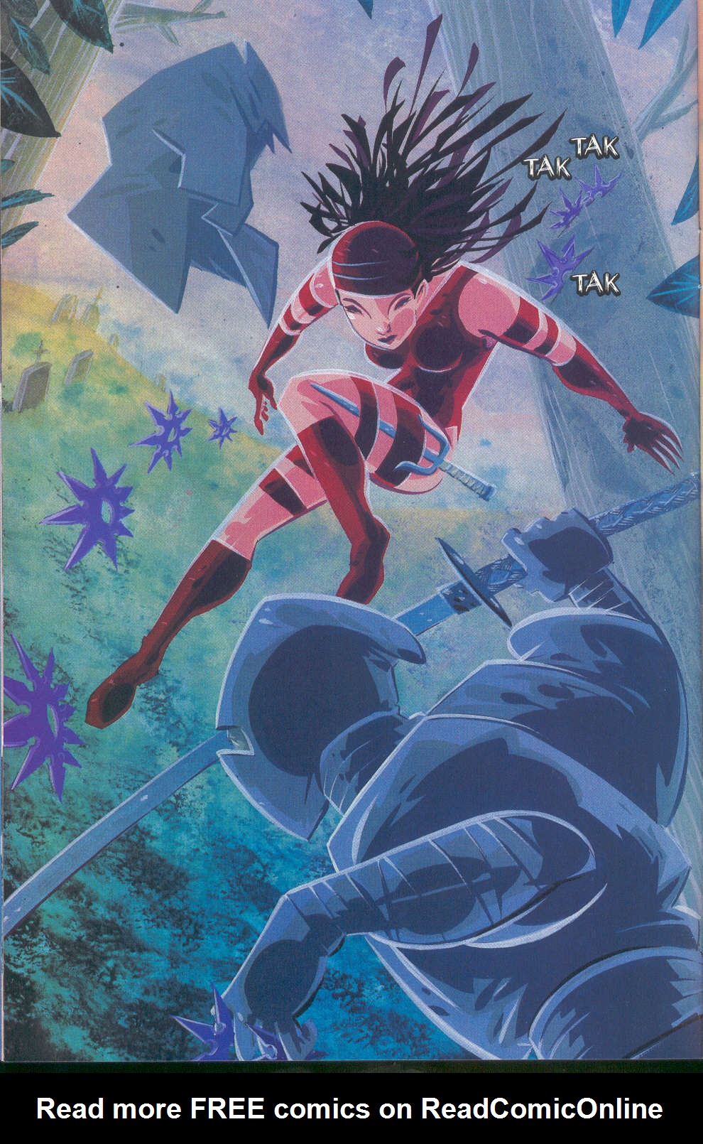 Read online Elektra: Glimpse & Echo comic -  Issue #1 - 7