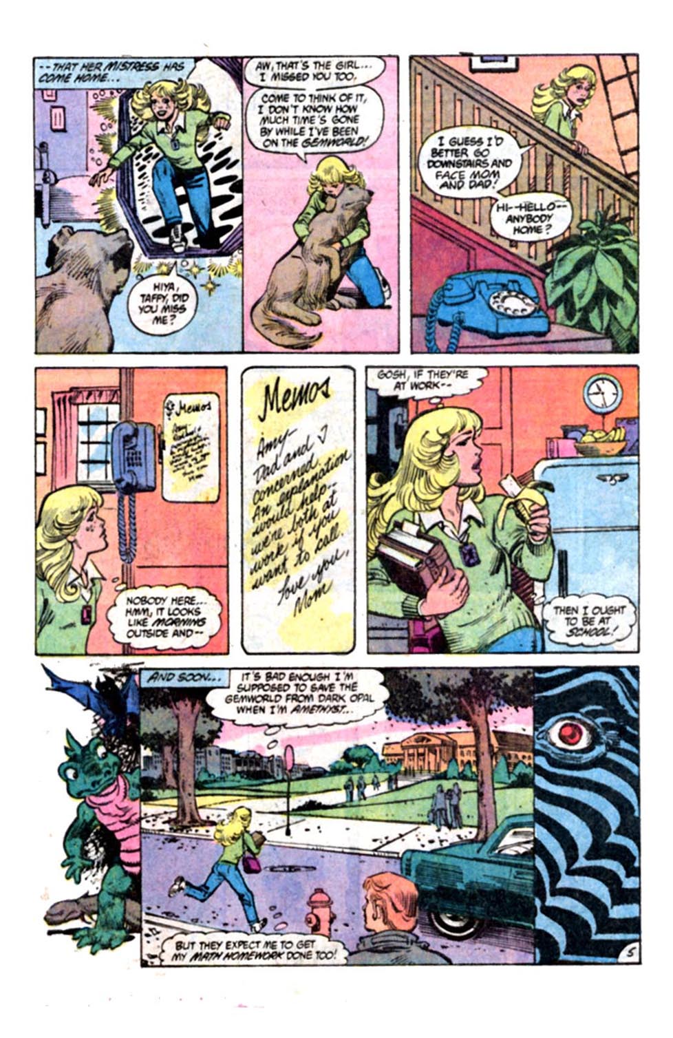 Read online Amethyst, Princess of Gemworld comic -  Issue #5 - 6